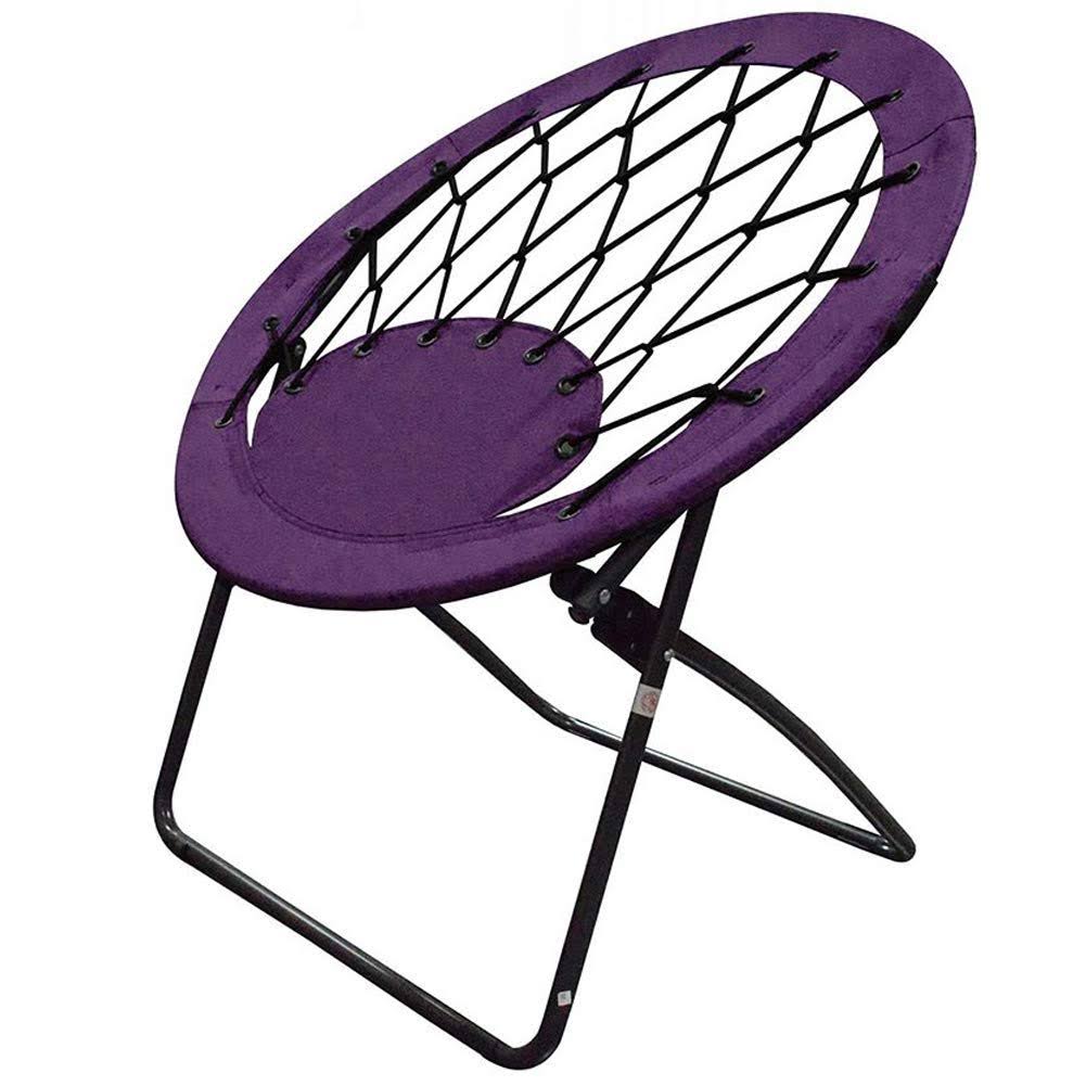 Impact Canopy Bungee Chair, Portable Folding Chair, Web, Purple