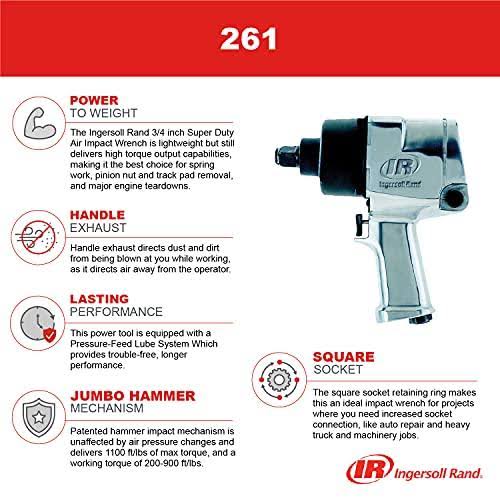 Ingersoll-Rand 261 3/4-Inch Super Duty Air Impact Wrench