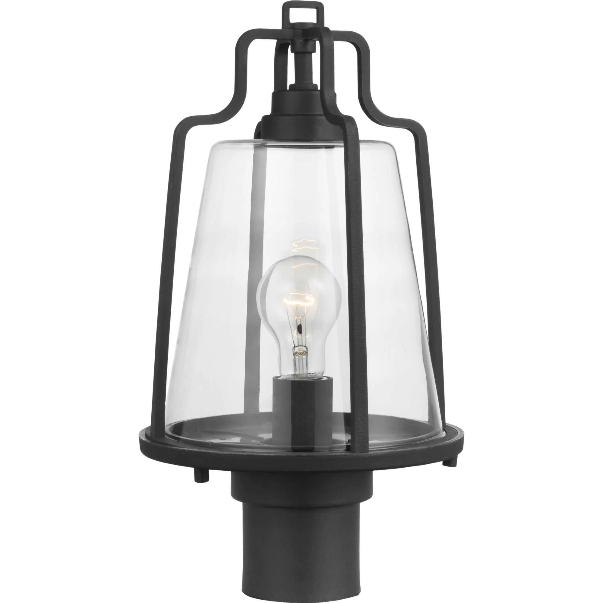 Progress Lighting-Benton Harbor - 1 Light Outdoor Post Lantern Black
