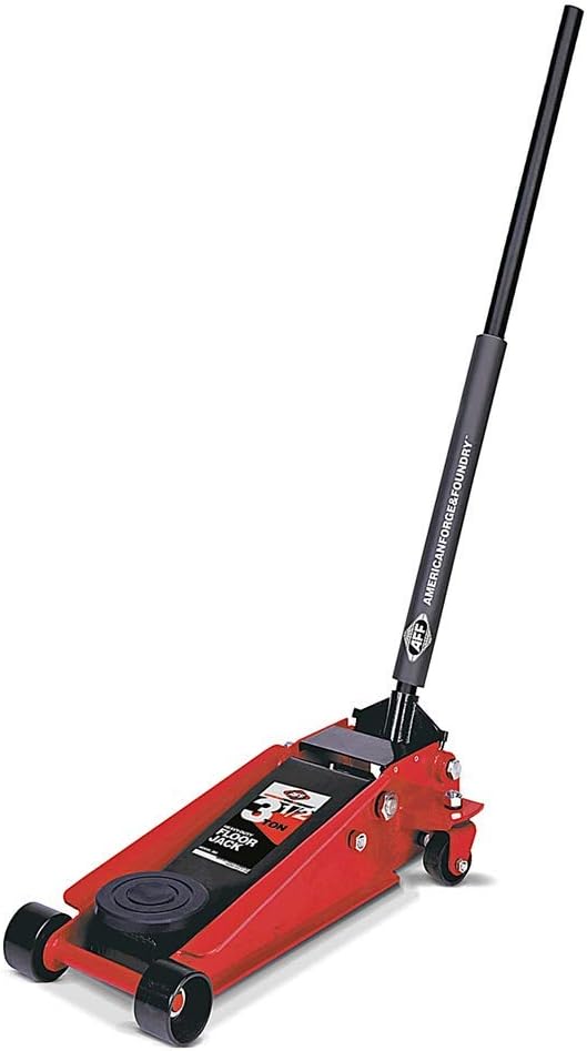 AFF 3.5 Ton Heavy Duty Steel, Quick Lift Service Floor Jack with Double Pumper Technology, Tough UV Powder Coated Frame, 350SS