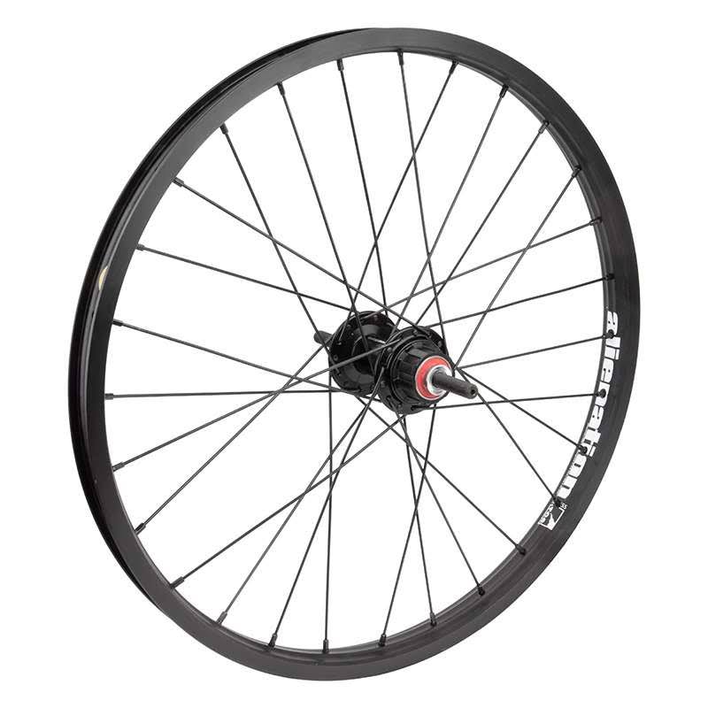 Wheel Masters 20 inch Alloy BMX 20 inch RR 23 B/O 3/8 Black MSW Alienation Malice Black-Ops