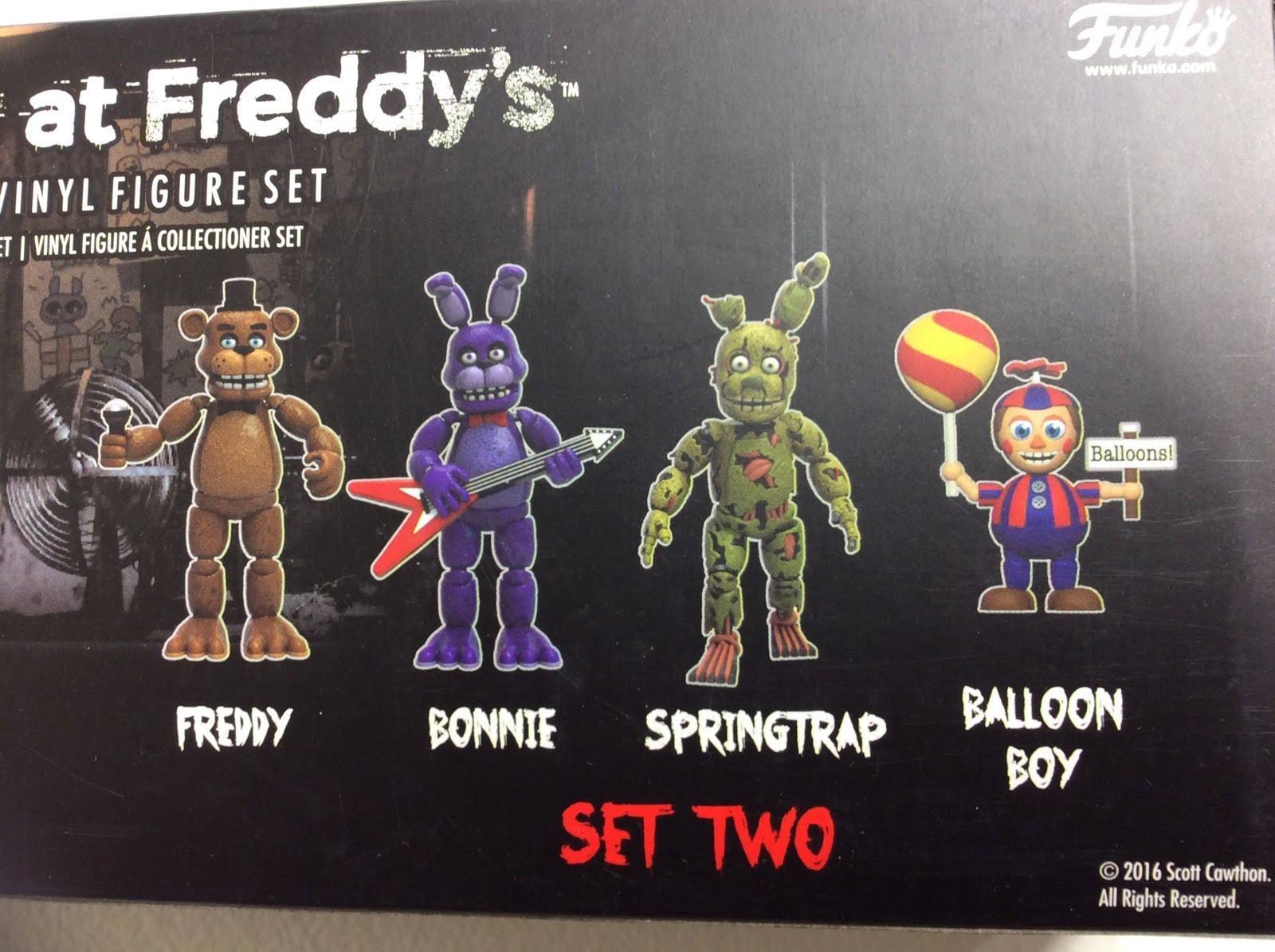 Funko Five Nights at Freddy&s Figure Pack, Set 2 - 4 count
