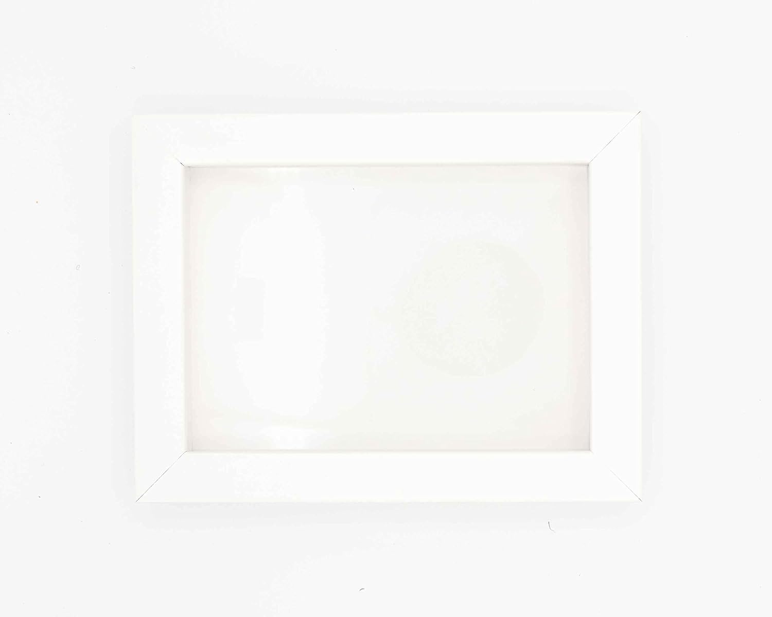 Shadowbox Gallery Wood Frames - Solid White, 18 X 18 Pack of 2