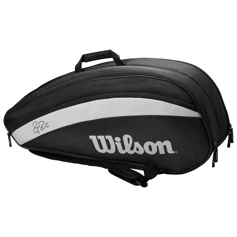Wilson RF Team 6 Pack Tennis Bag Black - WR8005701001