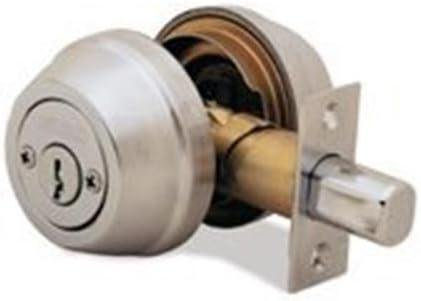 2 Cyl Deadbolt K3 Satin Nickel Pack of 2