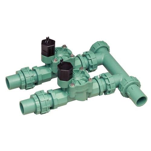 Orbit Pre-Assembled 2 Valve Irrigation Manifold System - Sprinkler Valves, 91206 (Pack of 5)