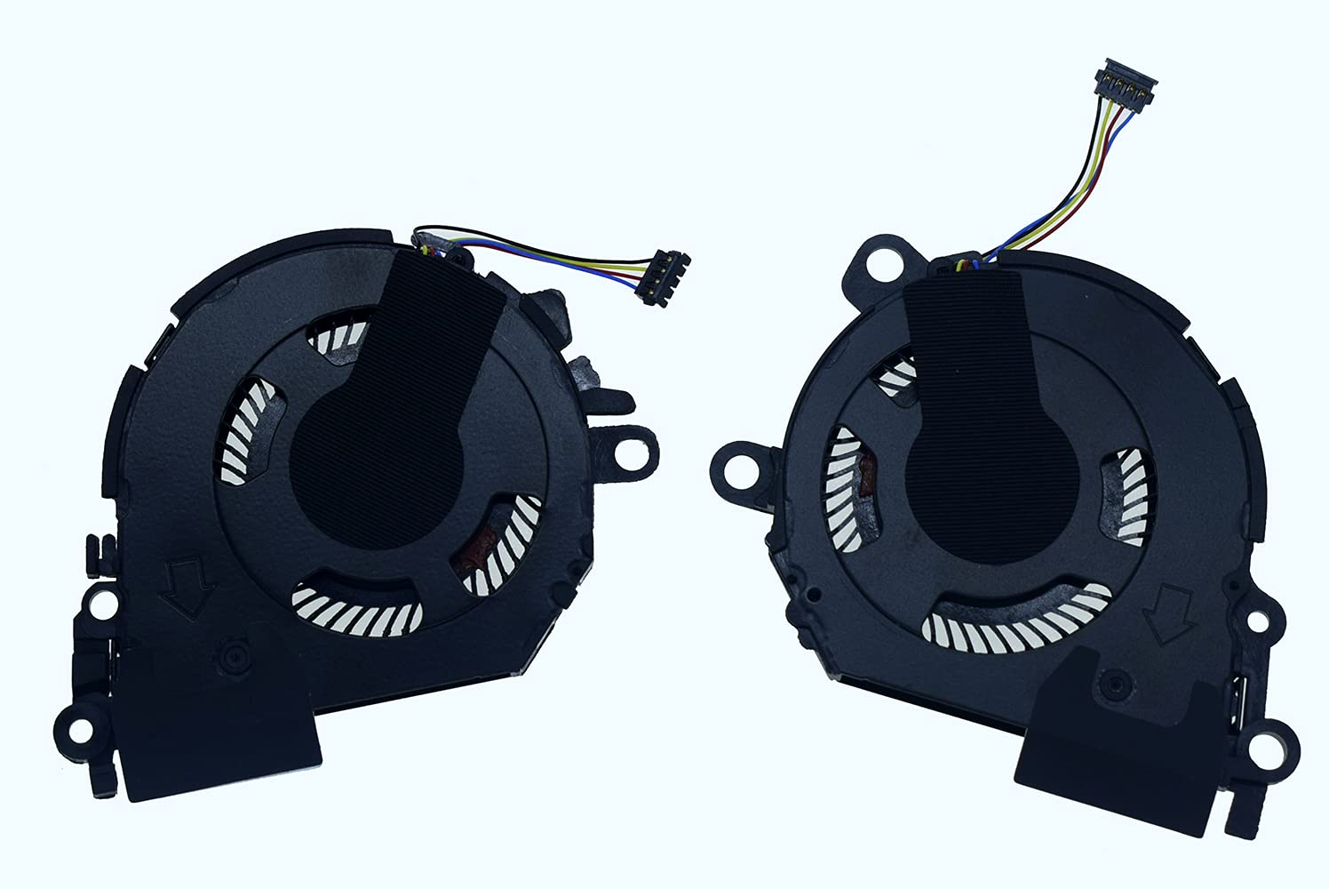 Replacement CPU + GPU Cooling Fan for H-P Spectre 13-AE 13-AE000 13t-ae000 TPN-Q199 Series Laptop Dual Fans L04885-001 L04886-001 Pack of 2