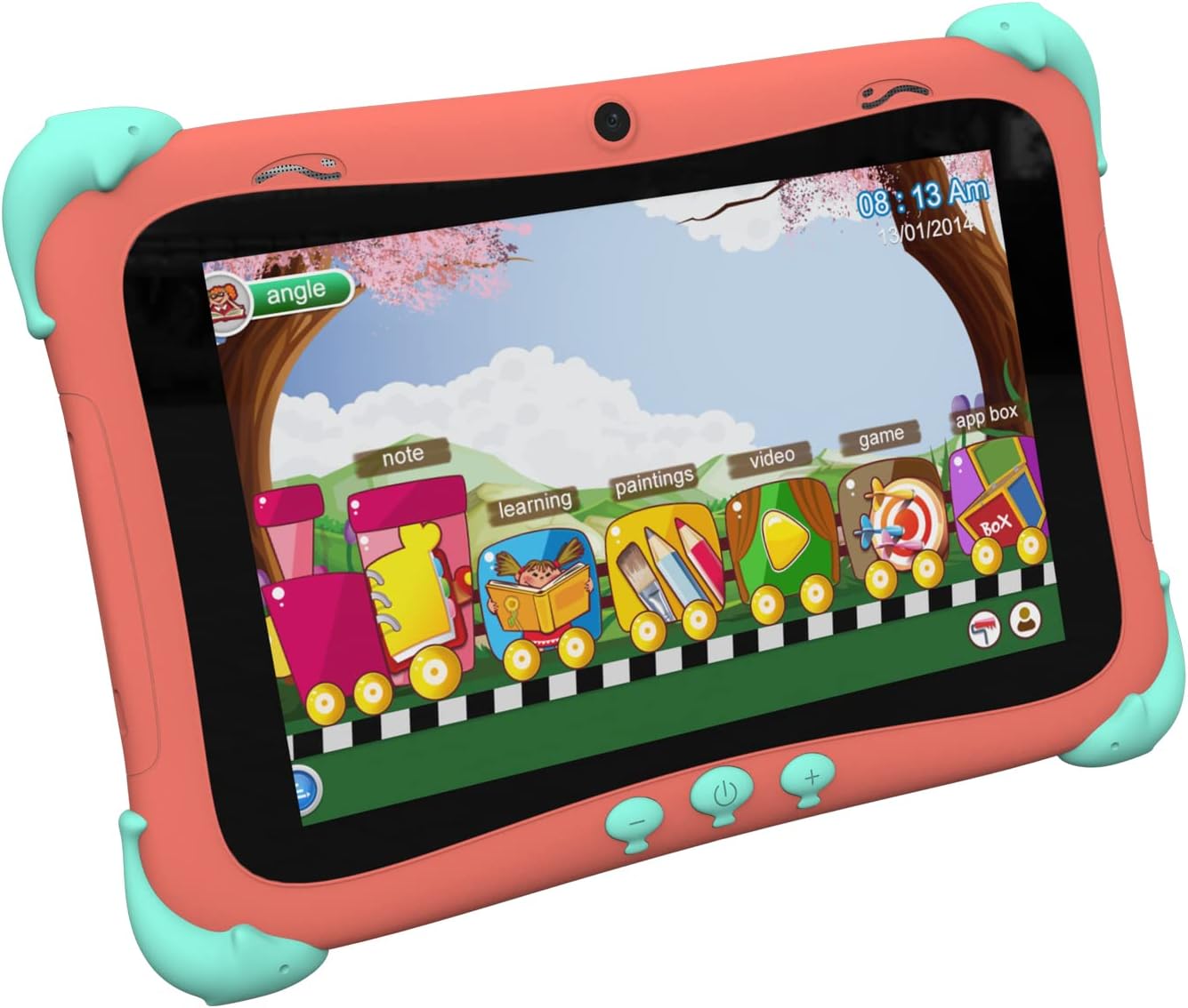 Tibuta Masterpad K100 8 inch Kids Tablets, with Parental Control, Android 11.0 Tablet, 2GB RAM, 32GB ROM, 1280×800 IPS Display, Kid-Proof Case, WiFi Tablet Blue Pack of 2