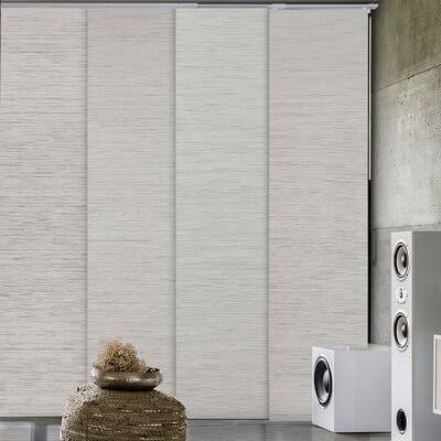 Deluxe Blackout White Vertical Blind Winston Porter