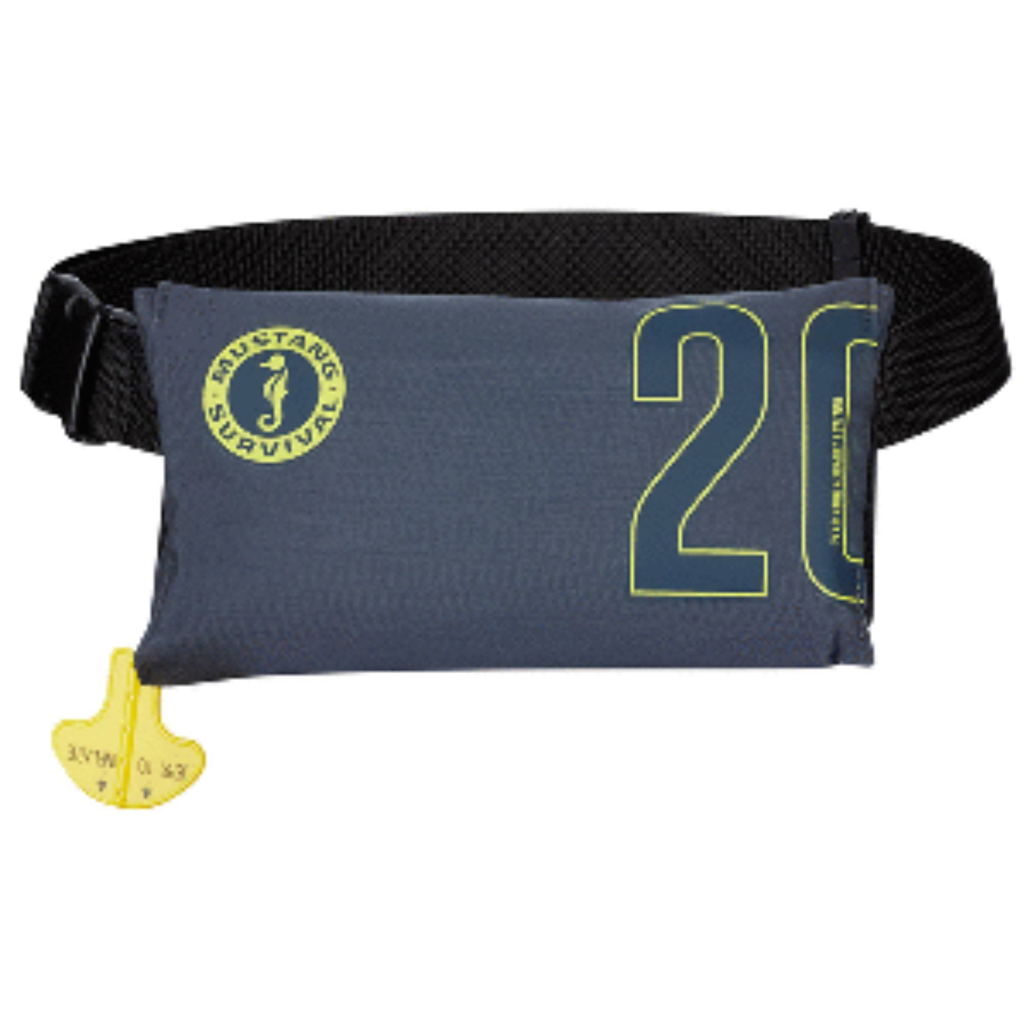 Mustang 20th Anniversary Inflatable Belt Pack PFD - Admiral Grey