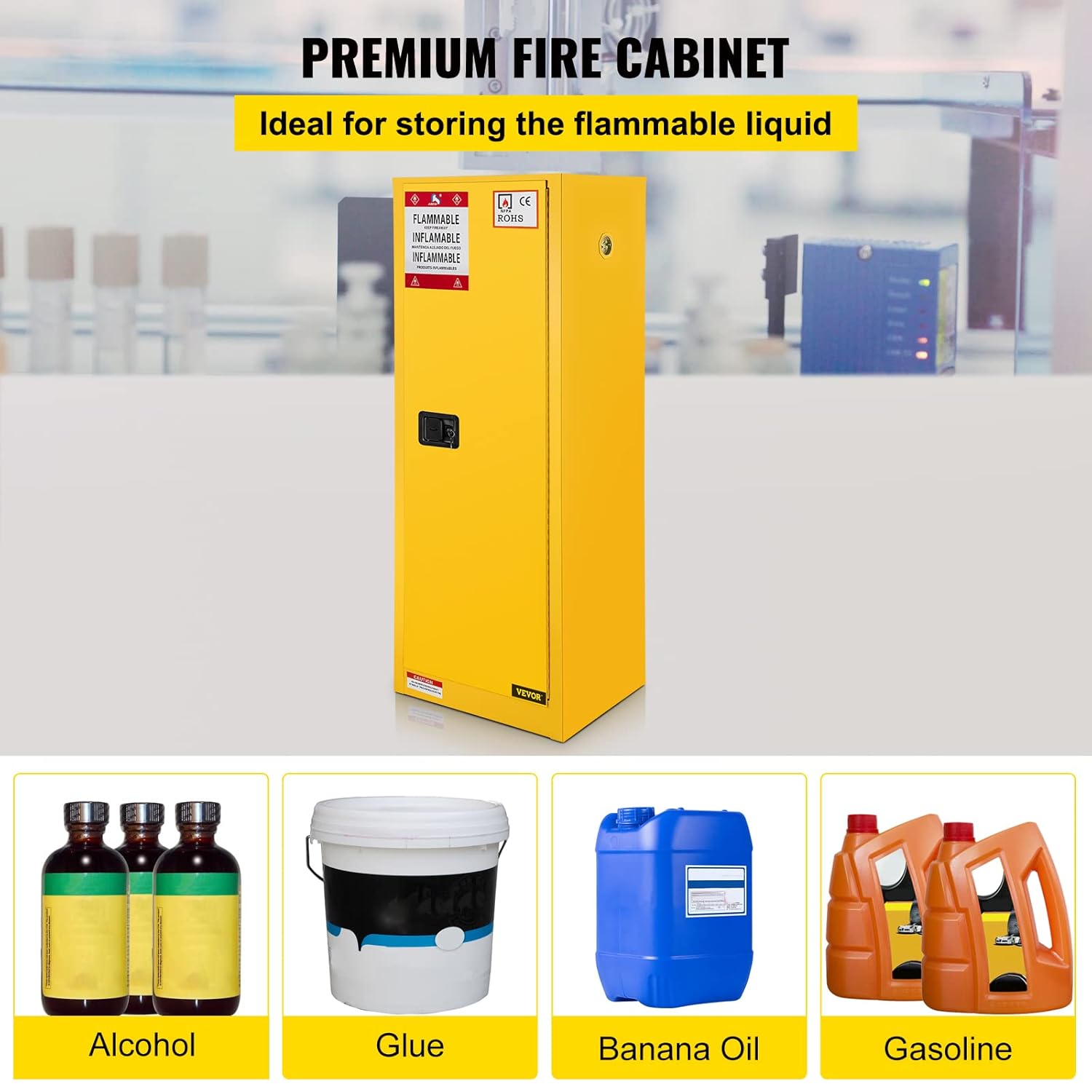 Mophorn Flammable Cabinet 18