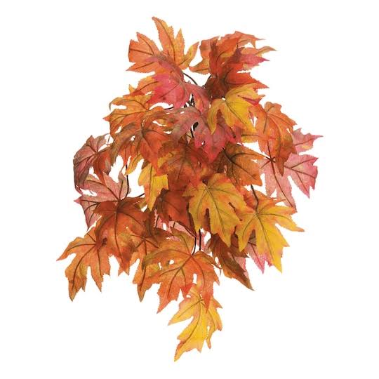 24x22 Orange Mix Maple Bush by Allstate | 6 Pack | Michaels
