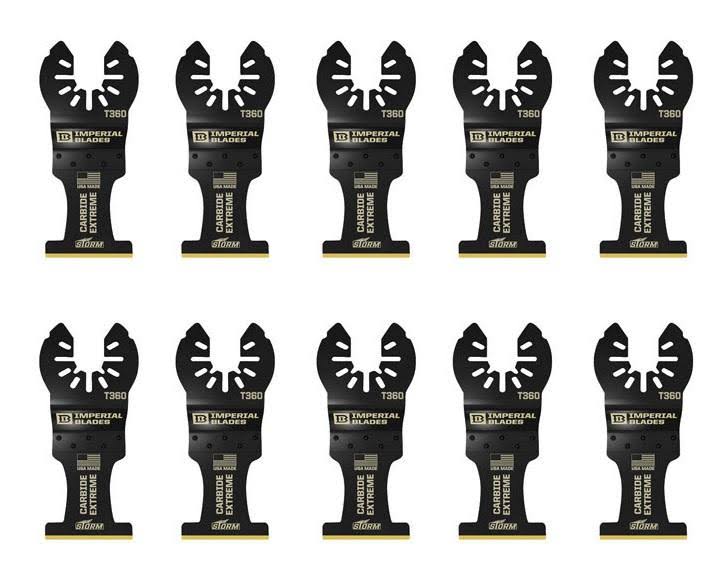 Imperial Blades Iboat360-10 Blade Carbde Tooth Tin 1-3/8in 10 Pack