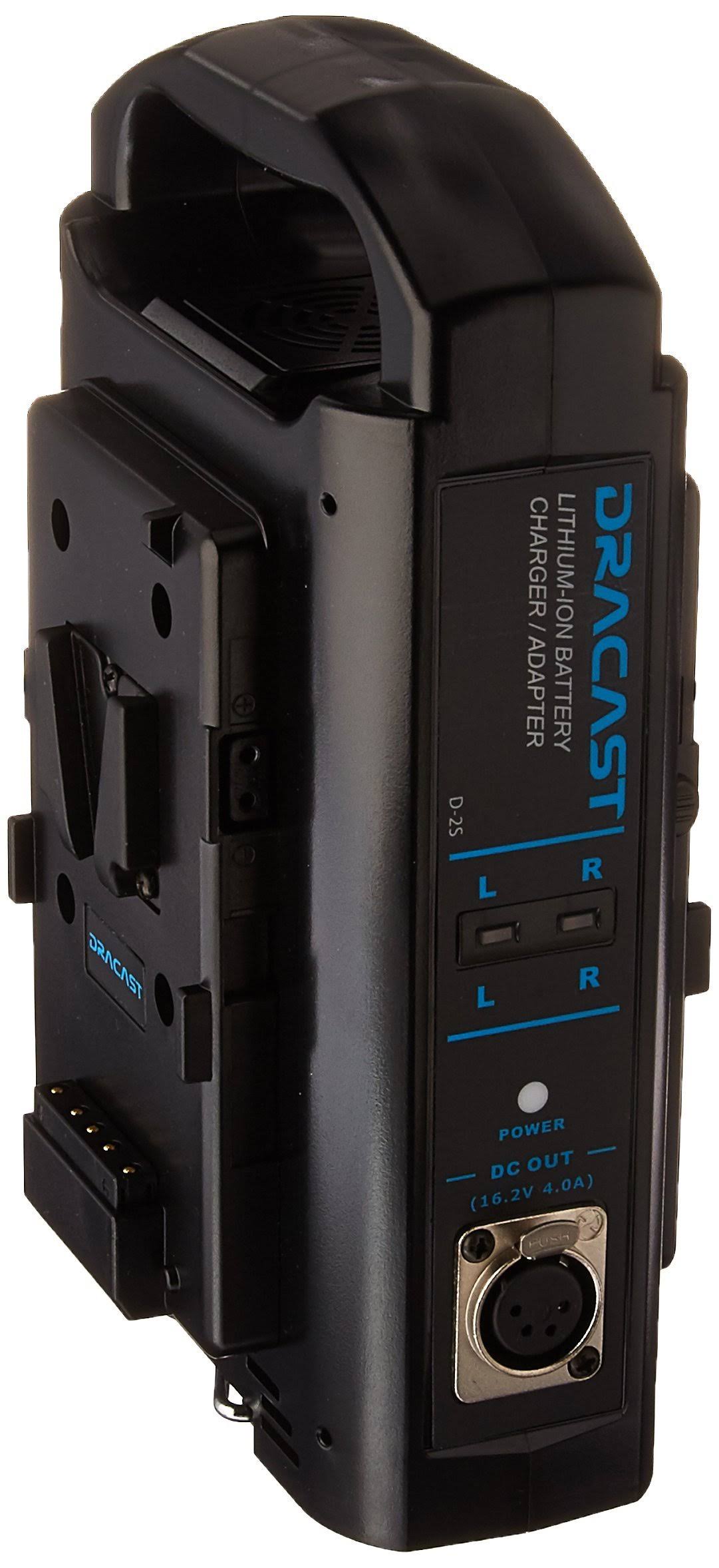 Dracast DR-CH2V V-Mount Dual Battery Charger Black