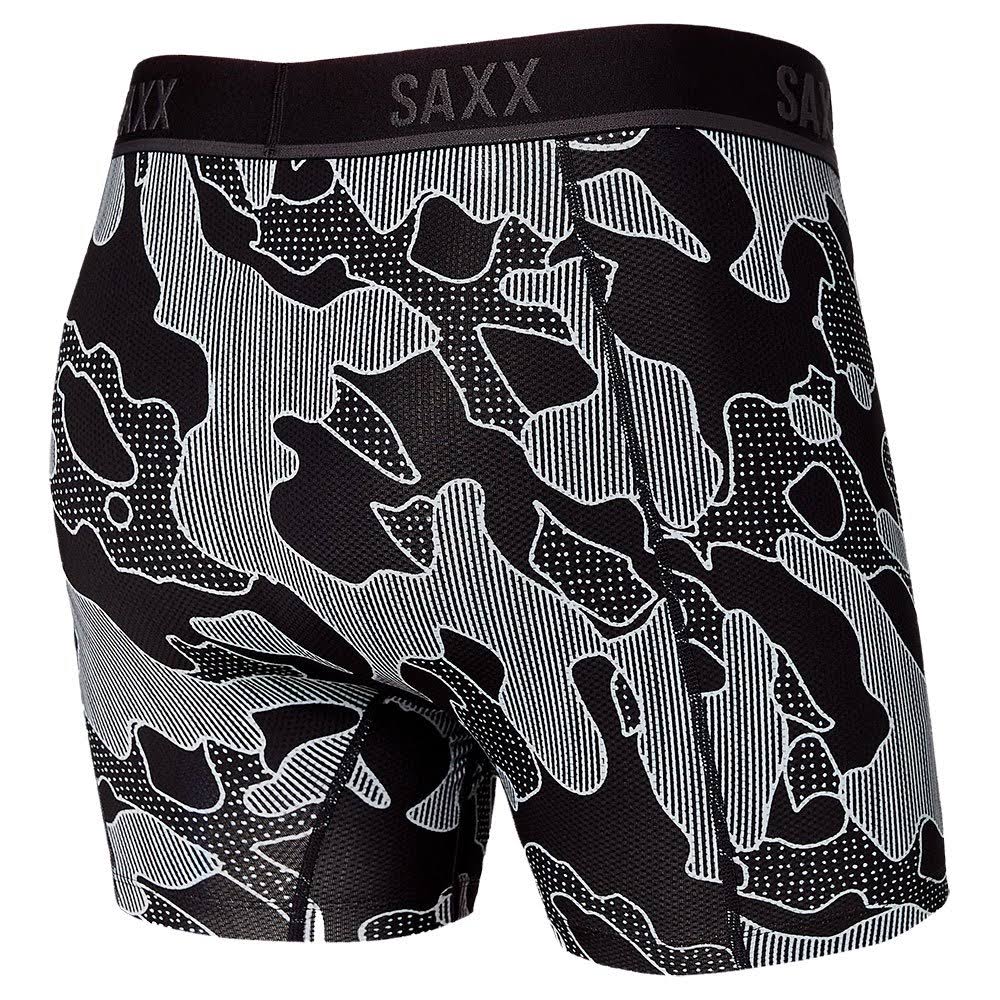 Saxx - Kinetic HD Boxer Brief - MD Black Po Mo Camo