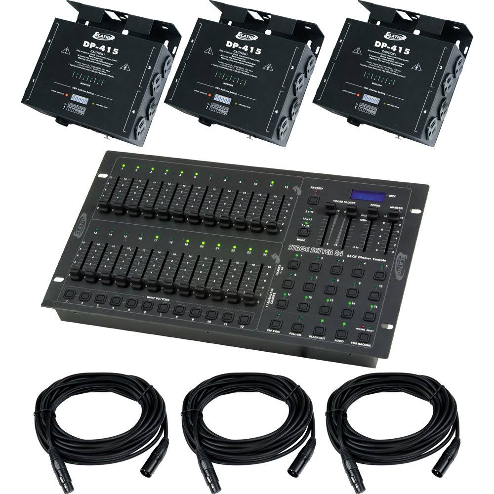 American DJ Stage Pak 2 Controller u0026 Dimmer Pack System