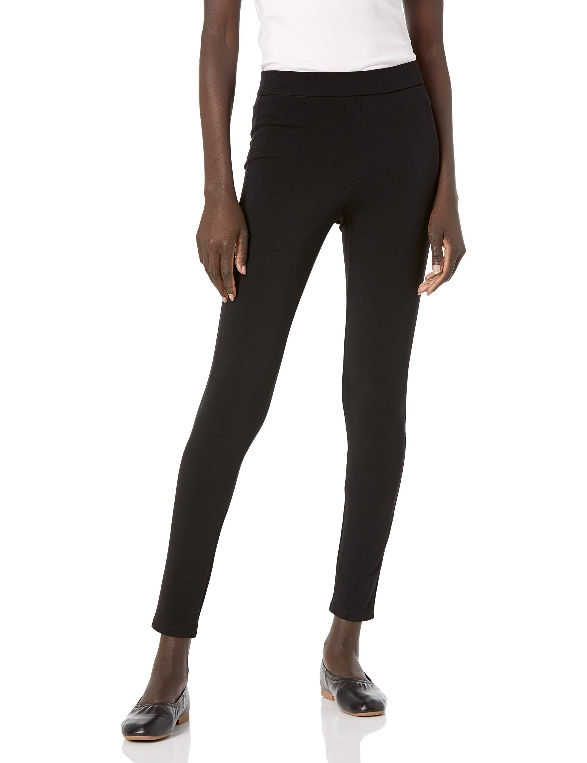 Theory Shawn C Fixture Ponte Leggings Black