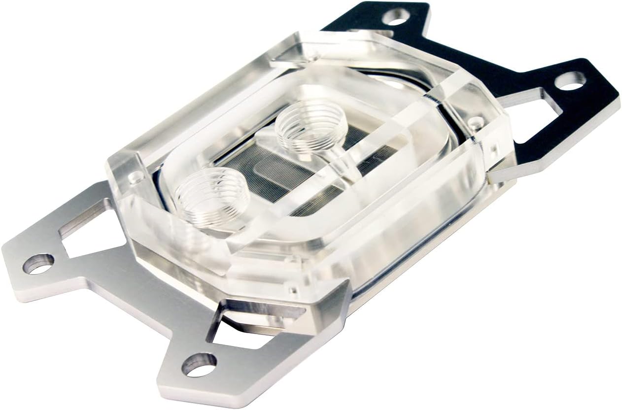 Watercool HEATKILLER IV PRO CPU Water Block, AMD CPU (Socket AM4), Acryl Clean