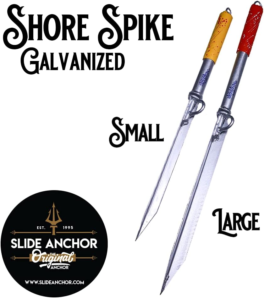 Slide Anchor SOSS Small Spike Galvanized Pack of 2