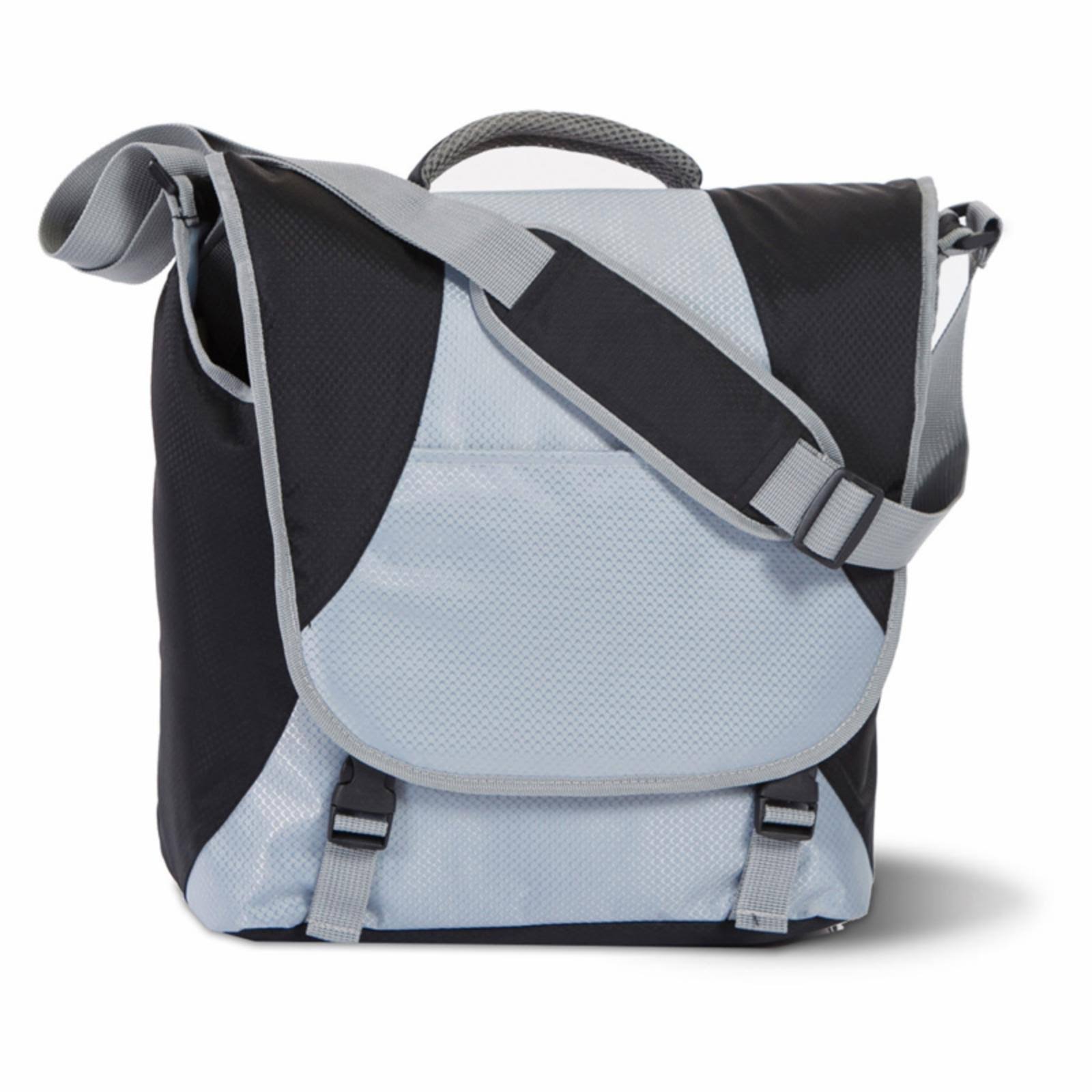 Picnic Plus Flex 2 Person Picnic Messenger Bag Set Black