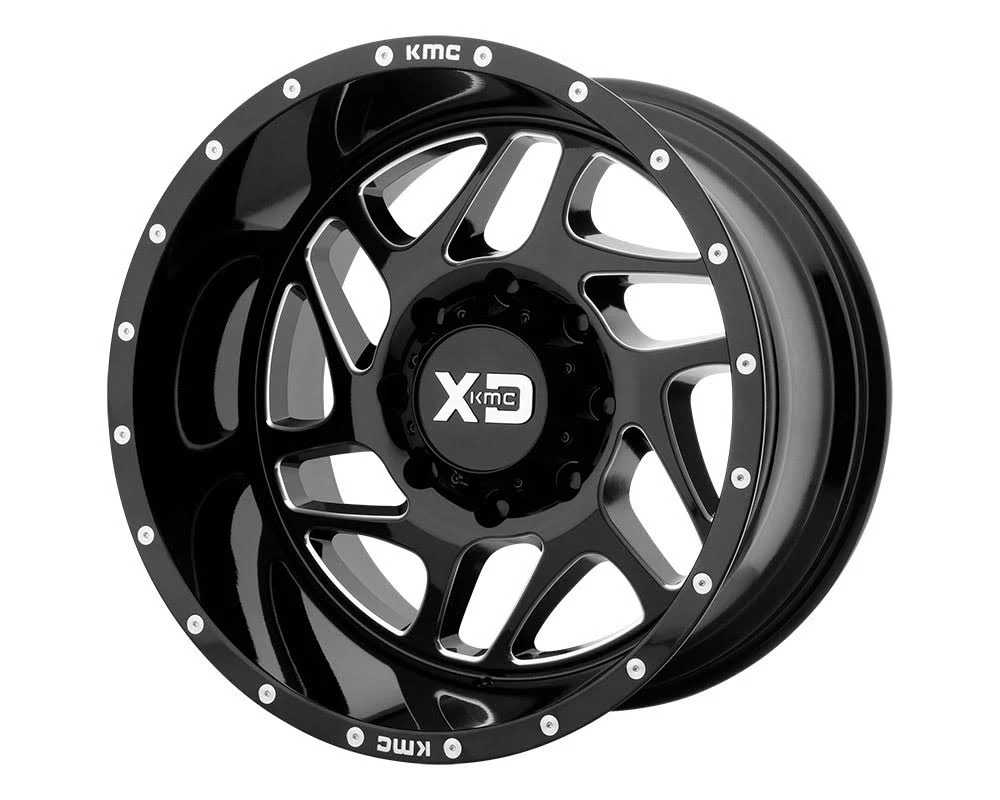 XD Series Xd83629064318 XD836 Fury Wheel 20x9 6x6x114.3 +18mm Gloss Black Milled