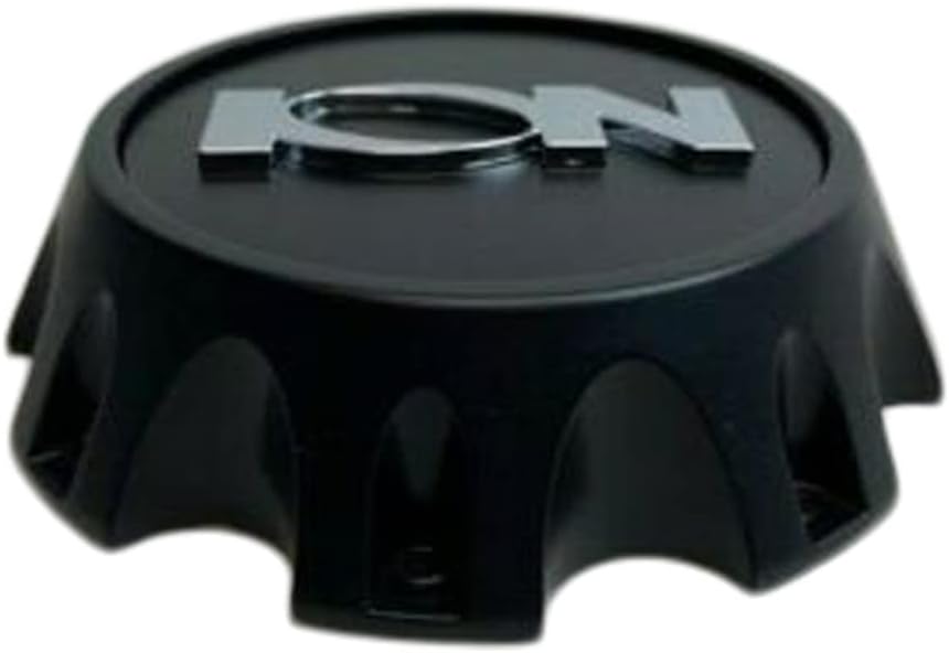 Ion Alloy Matte Black Wheel Center Cap C10143MB05 C10143B05 12812090F-5