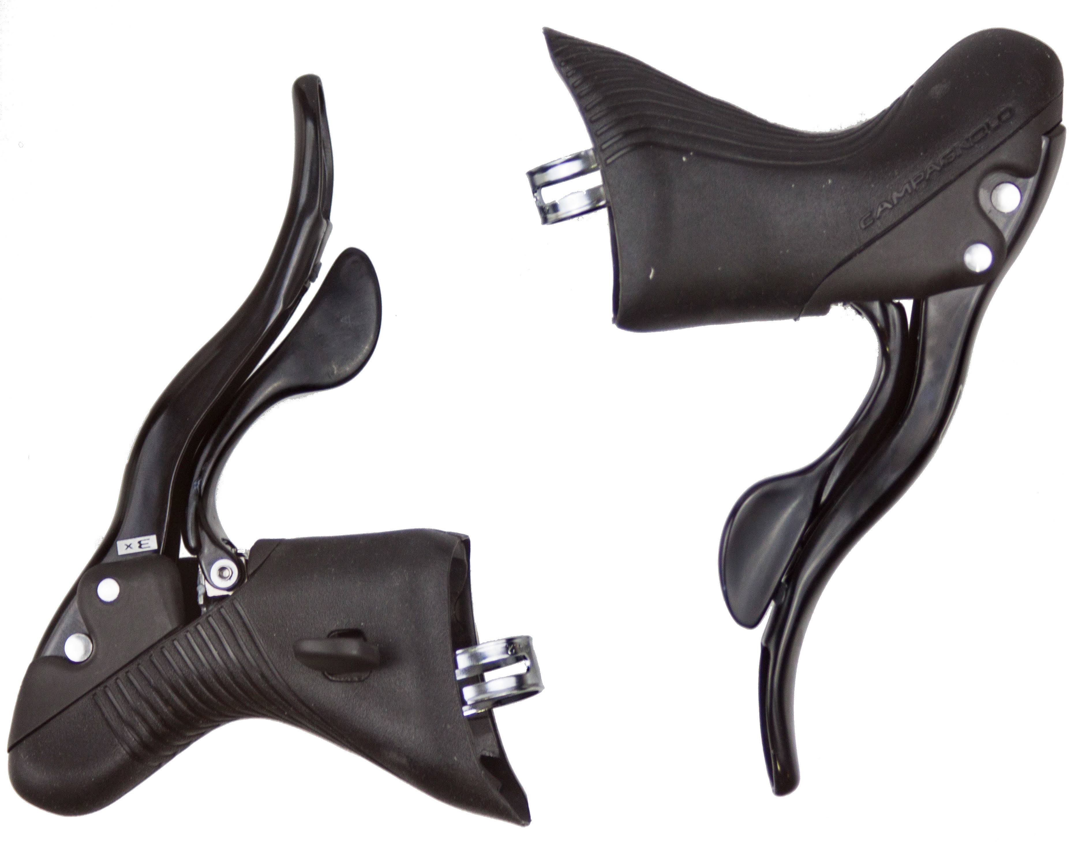 Campagnolo Centaur 10 Speed Triple Ergopower Shifters Black