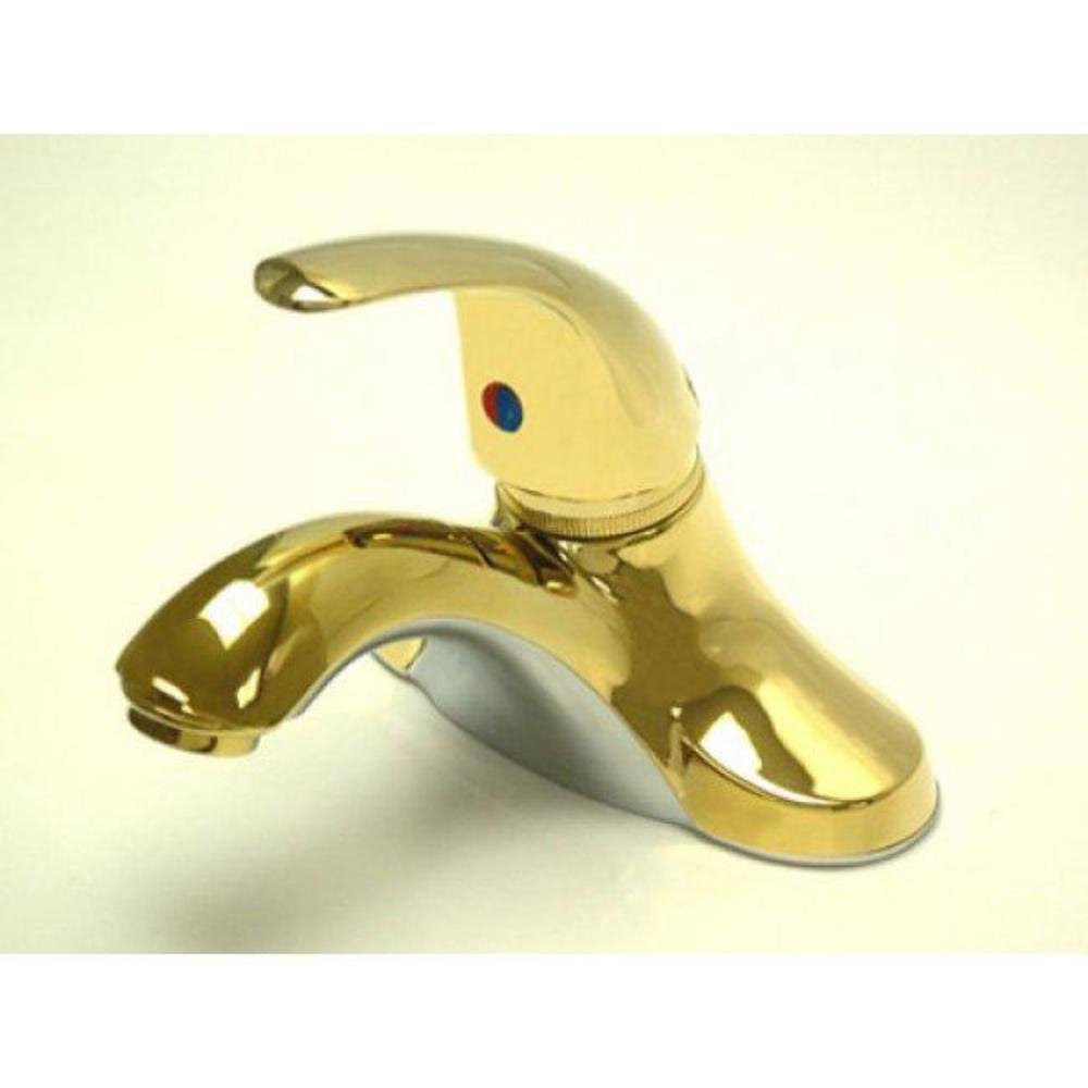 Kingston Brass Legacy Polished Brass Single Handle 4x22 Centerset Lavatory Faucet KB6542LP