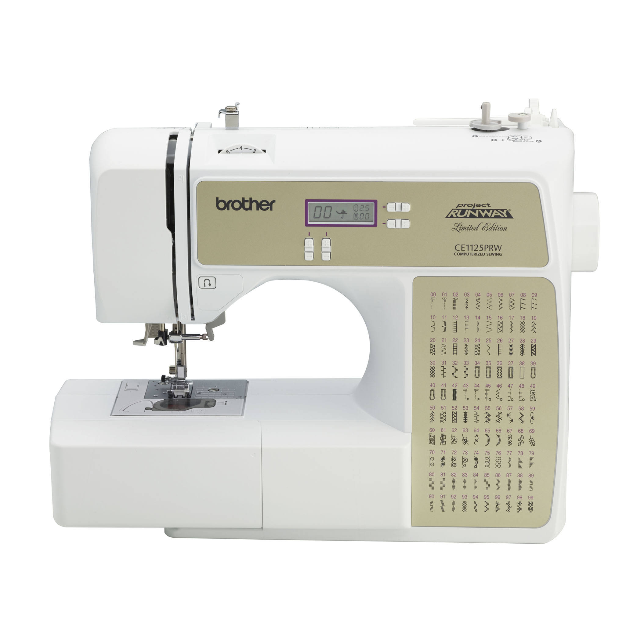 Brother Ce1125prw Computerized 100-Stitch Project Runway Sewing Machine