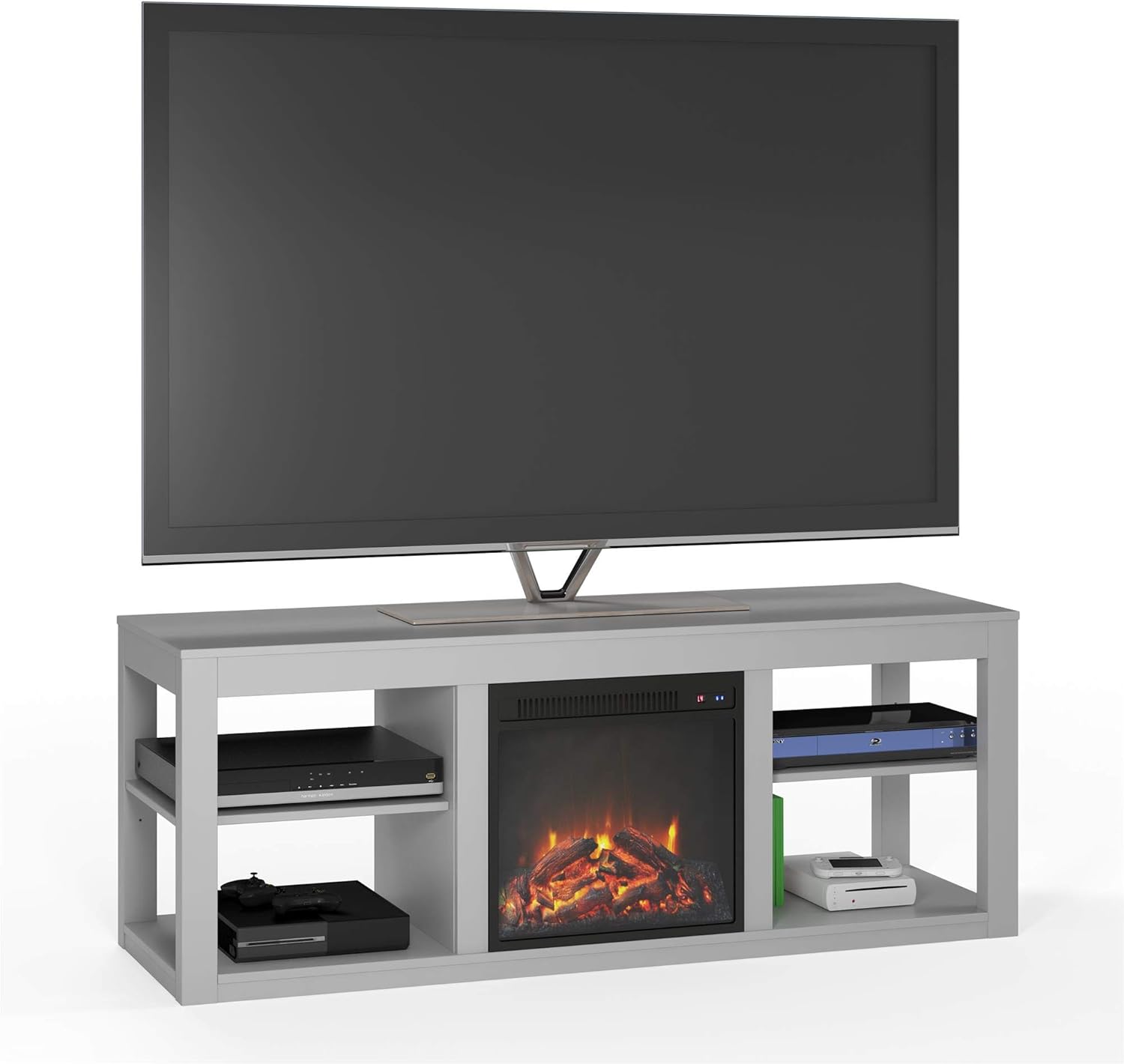 Ameriwood Home Parsons Console Fireplace for TVs up to 65