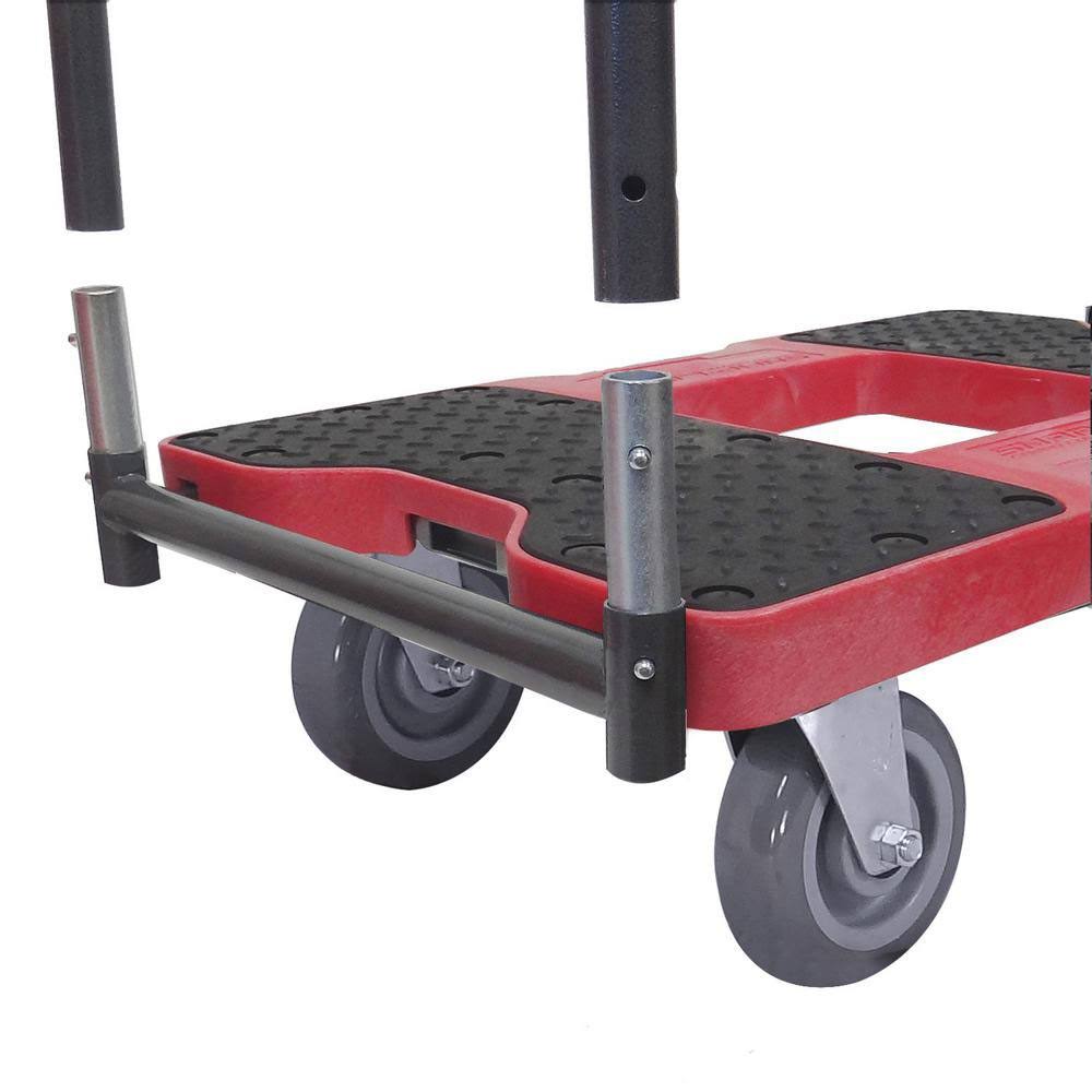 Snap-Loc 1800 lb Super-Duty Professional E-Track Panel Cart Dolly Red