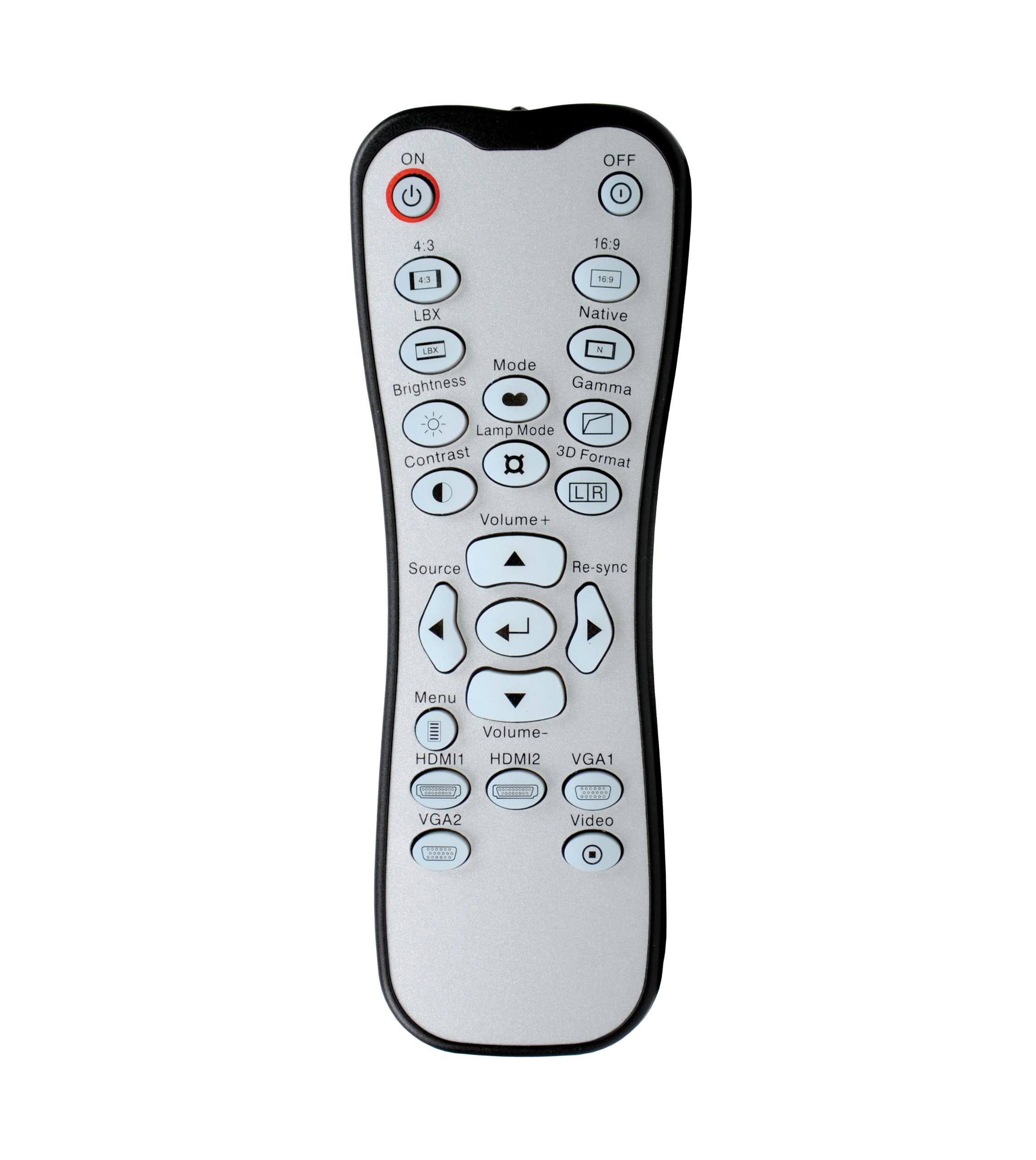 Optoma BR-3069B Remote Control with Backlight for HD30B
