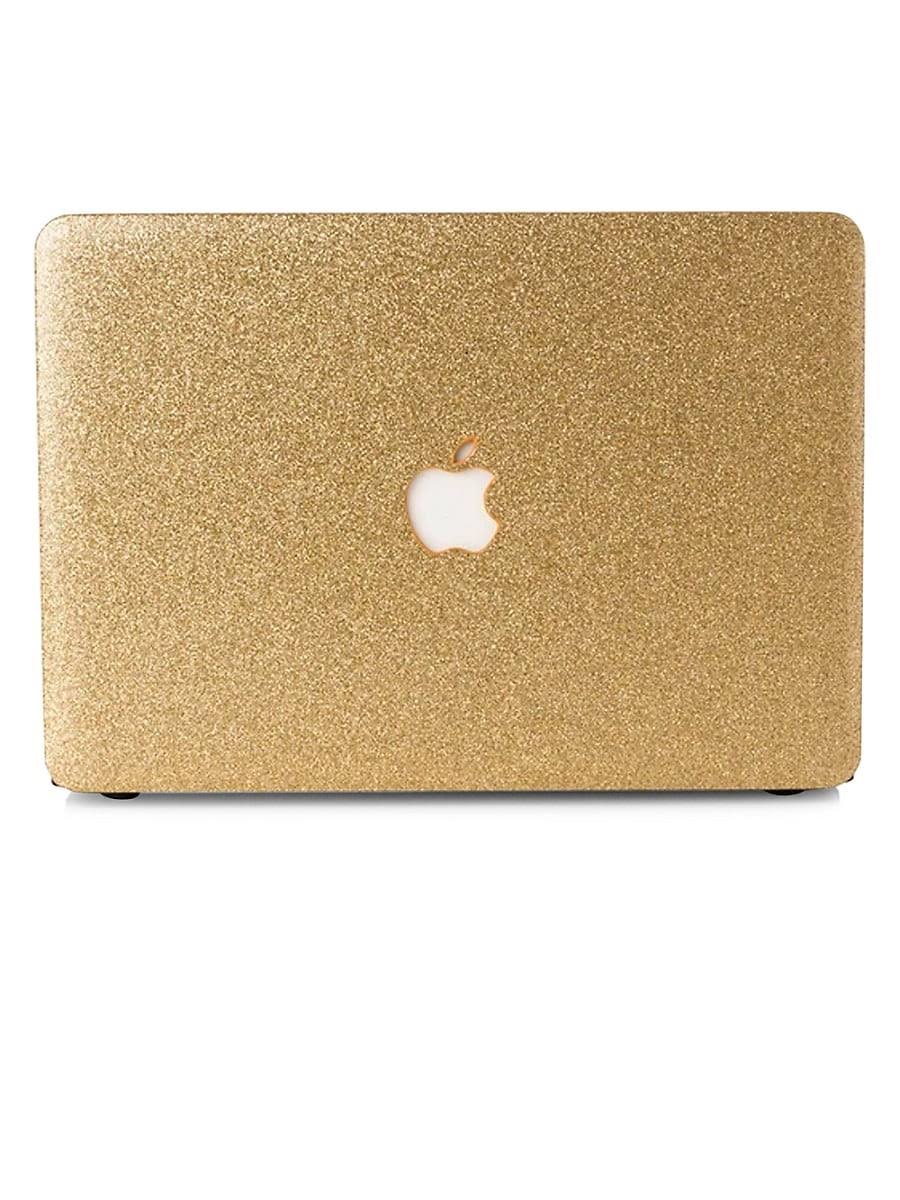 Chic Geeks Glitter MacBook Case - 14K Gold