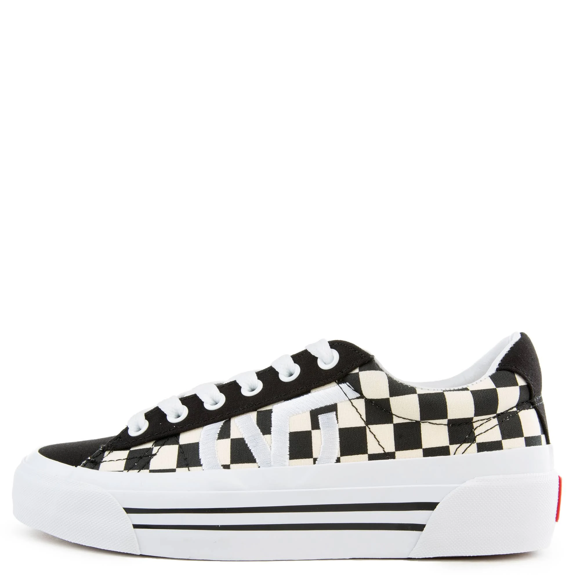 Vans Checkerboard Sid Ni (True White/Black) 9