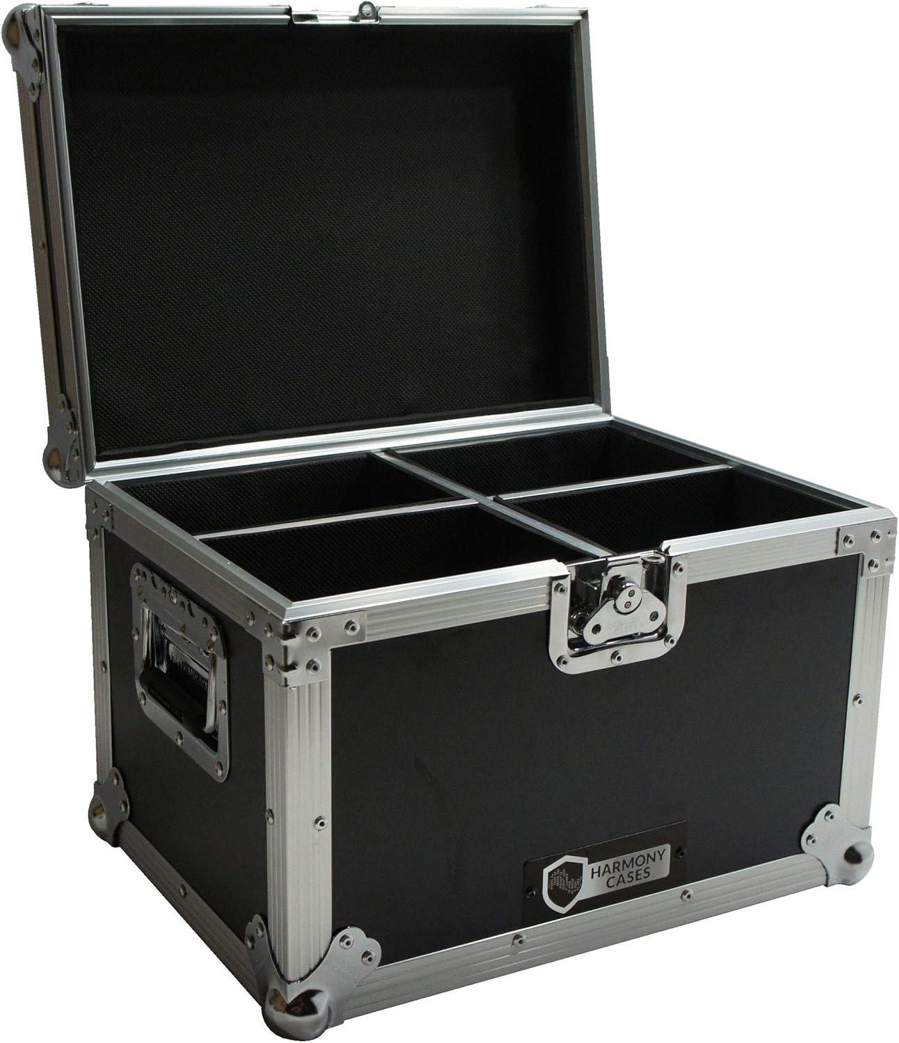 Harmony Cases Quad Chamber Space DJ Lighting Universal Ultility Road Travel Case