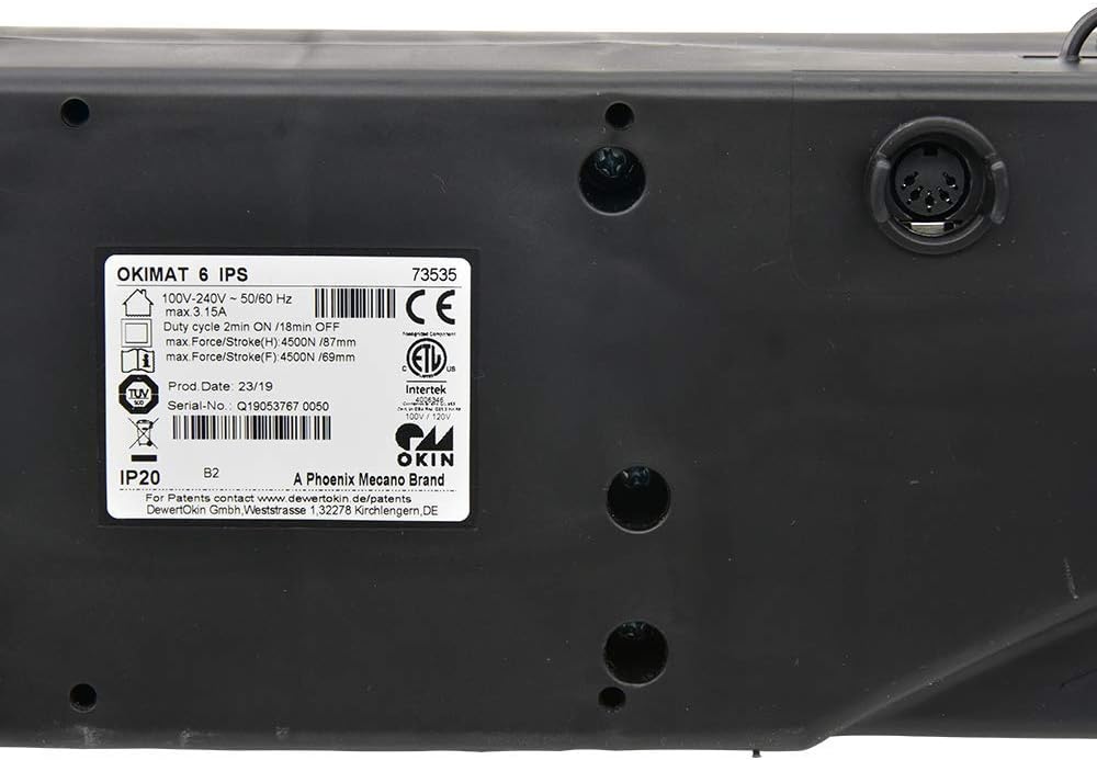 Okin Okimat Adjustable Hospital Bed Motor Actuator with Remote Hand Control