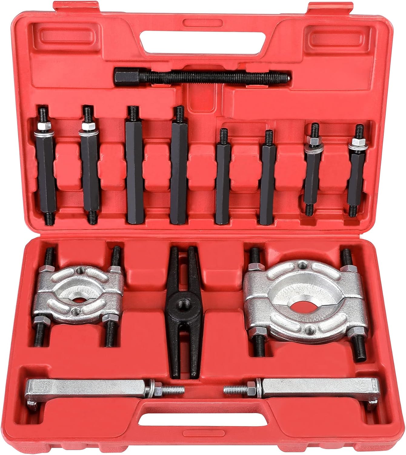 Bearing Puller Set, 5-Ton-Capacity Bearing Separator, Wheel Hub Axle Puller Set, Pinion Bearing Removal Tool Kit, Bearing Splitter