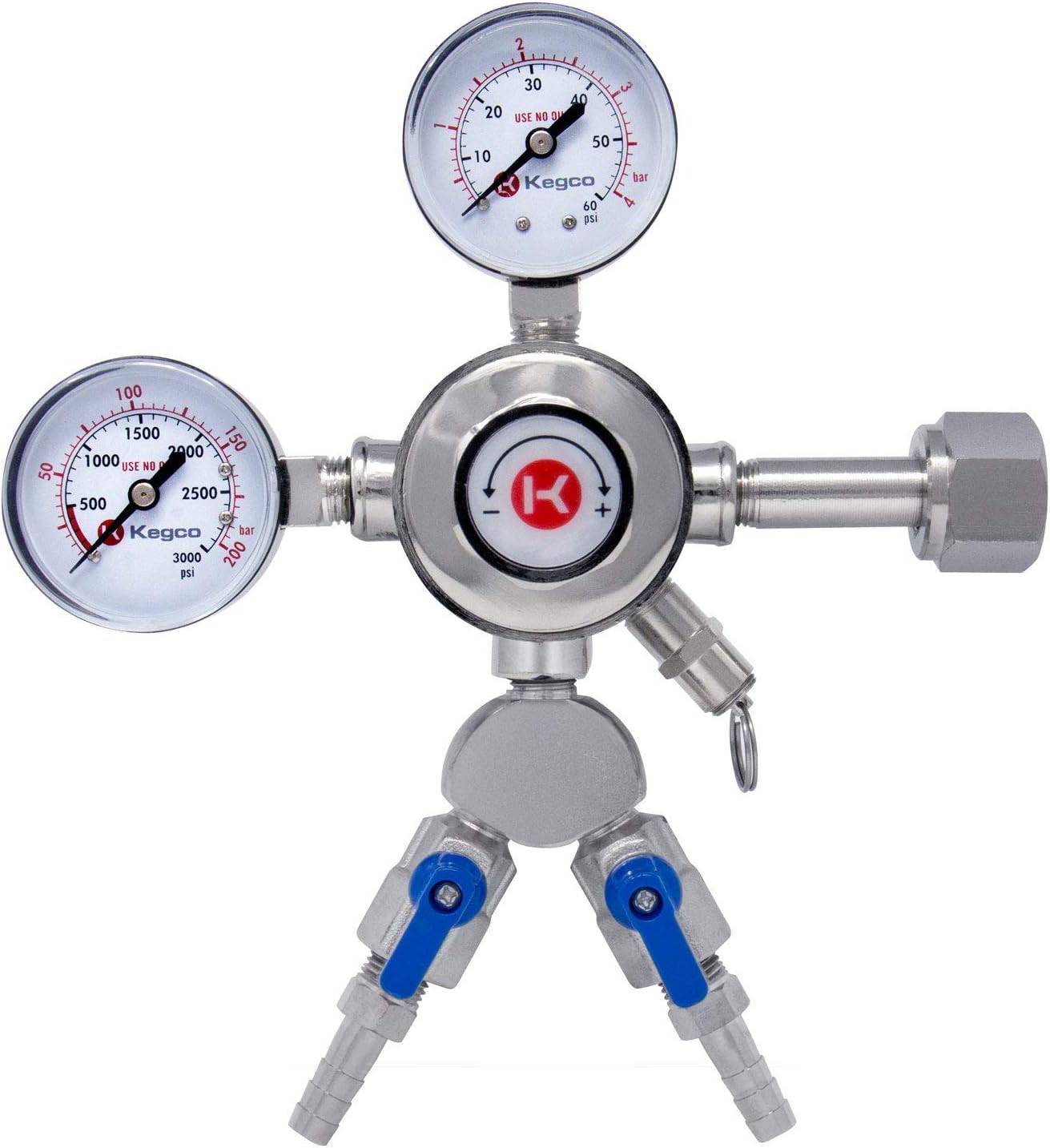 Kegco KC LH-542-2 Beer Regulator, 5/16