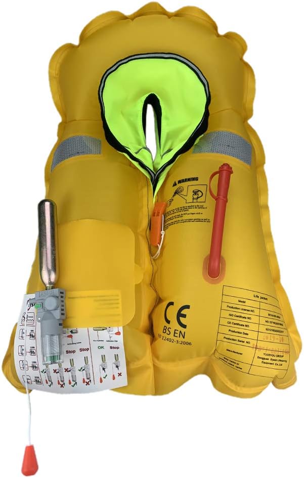 Eyson Inflatable Life Jacket Inflatable Life Vest for Adult Classic Automatic