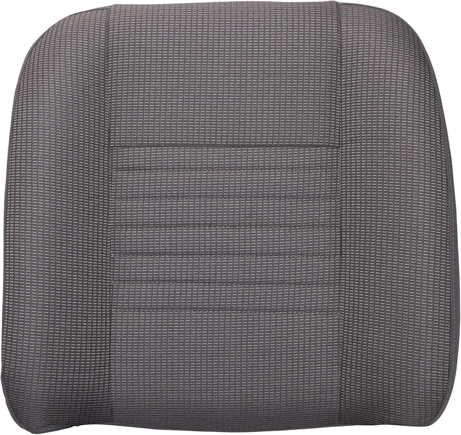The Seat Shop Driver Top Replacement Cloth Seat Cover - Medium Slate Gray, Without Bottom Flap (Compatible with 2006-2008 Dodge Ram Work Truck ST 1500, and 2006-2009 ST 2500 and 3500)