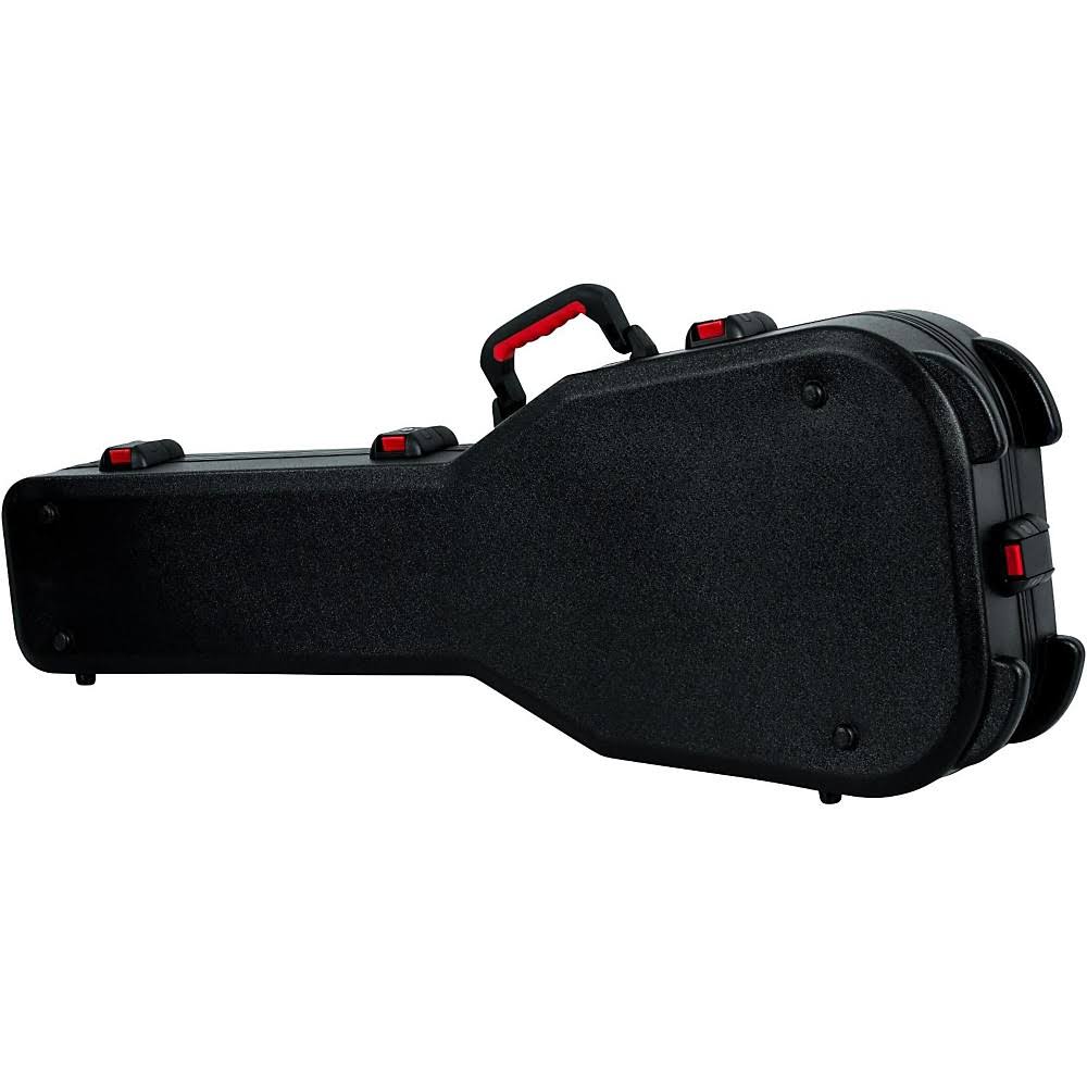 Gator Flight Pro TSA Series ATA Molded Gibson SG Guitar Case Black Red