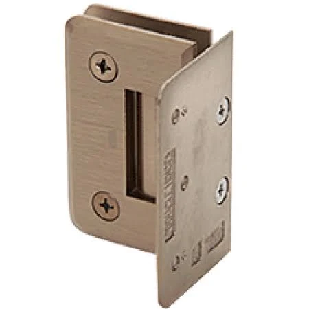 CRL P1n044abrz Antique Bronze Pinnacle 044 Series Wall Mount Offset Back Plate Hinge