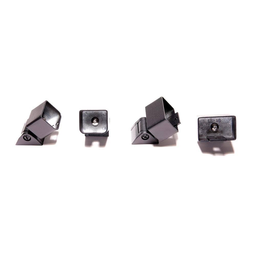 Deckorators Matte Black Aluminum Stair Post Connector | 351133