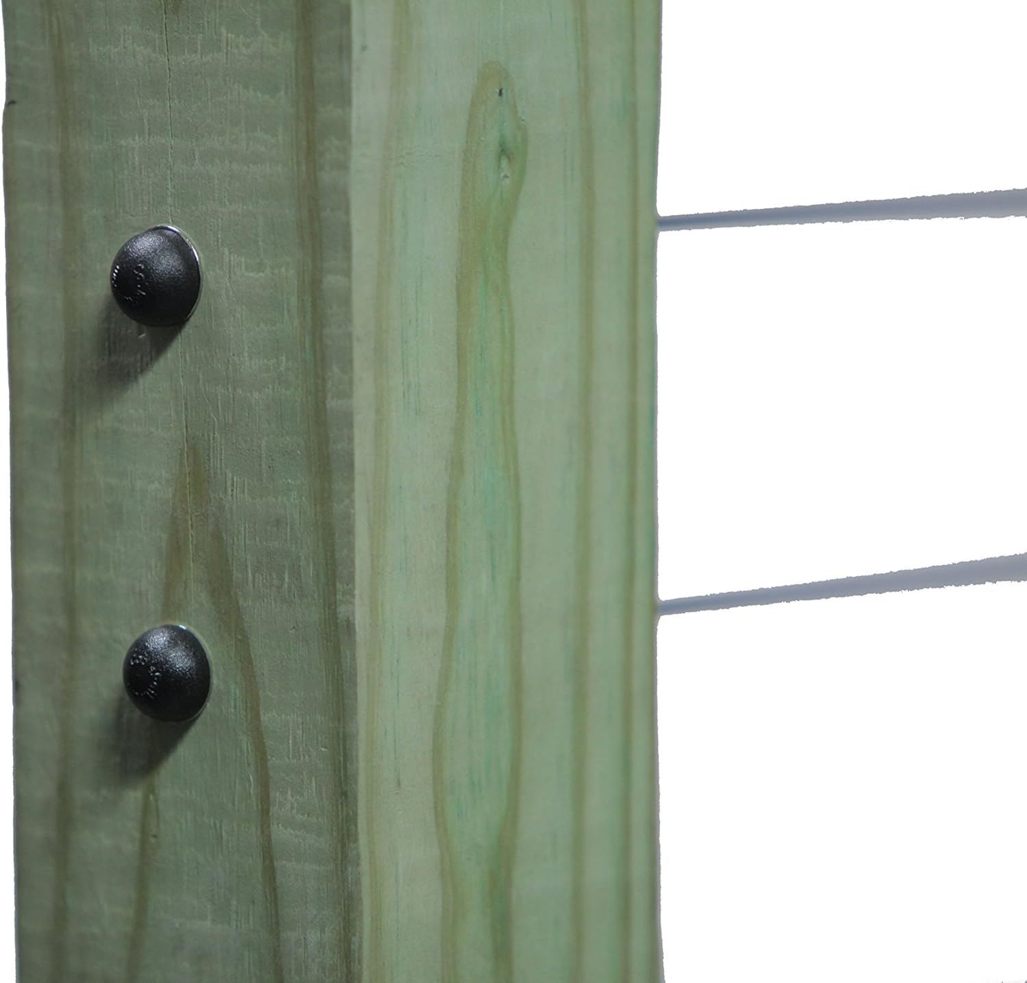 VistaView CableTec - Black End Caps for Cable Railings (Lot of 10 Caps)