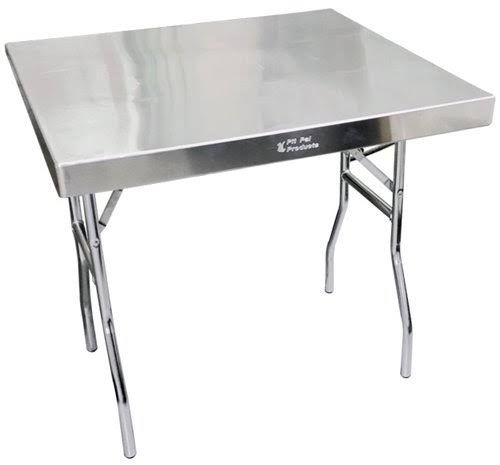 Pit Pal Square Aluminum Work Table: Pit Pal 456: Storage Shelves, Cabinets, and Misc. Accessories.