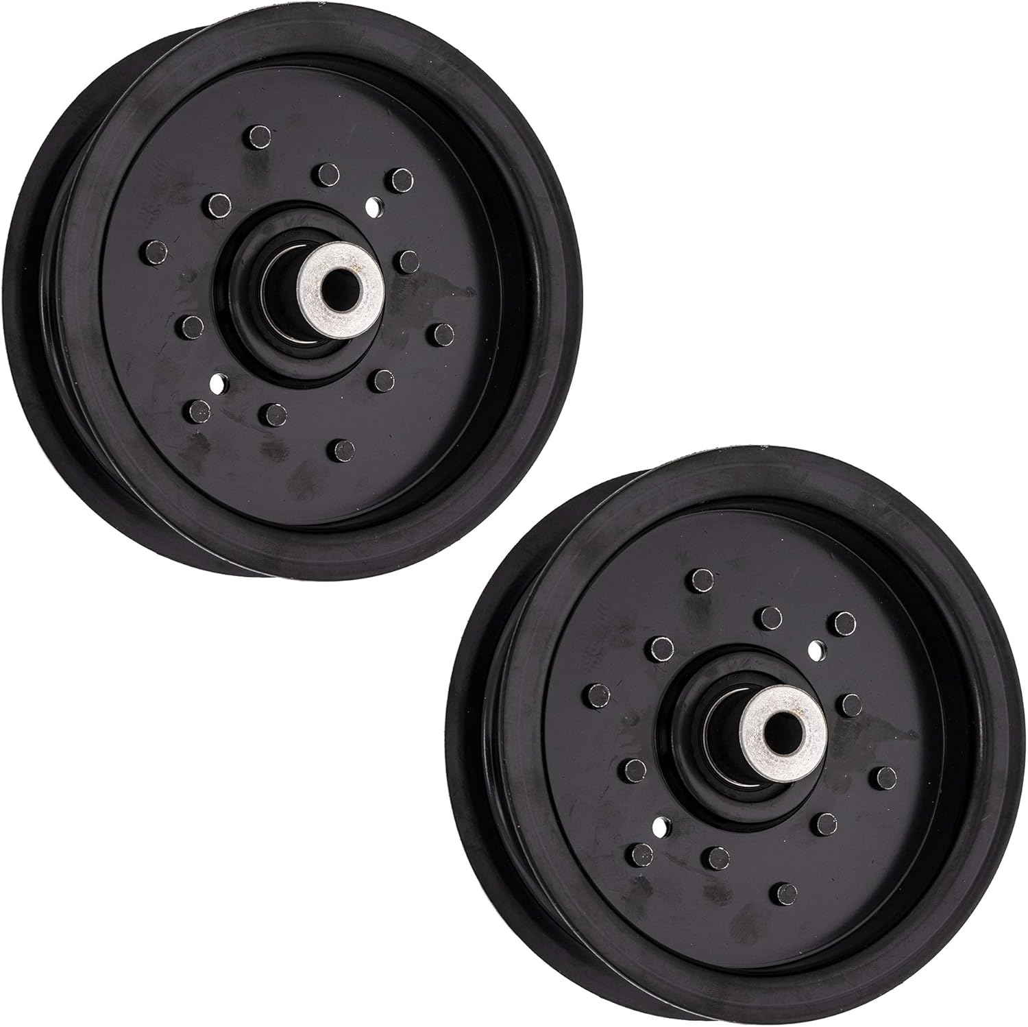 8TEN Flat Idler Pulley for Husqvarna Poulan Pro RZ 4219 5422 Z254 XT19 196106 197379 532196106 2 Pack
