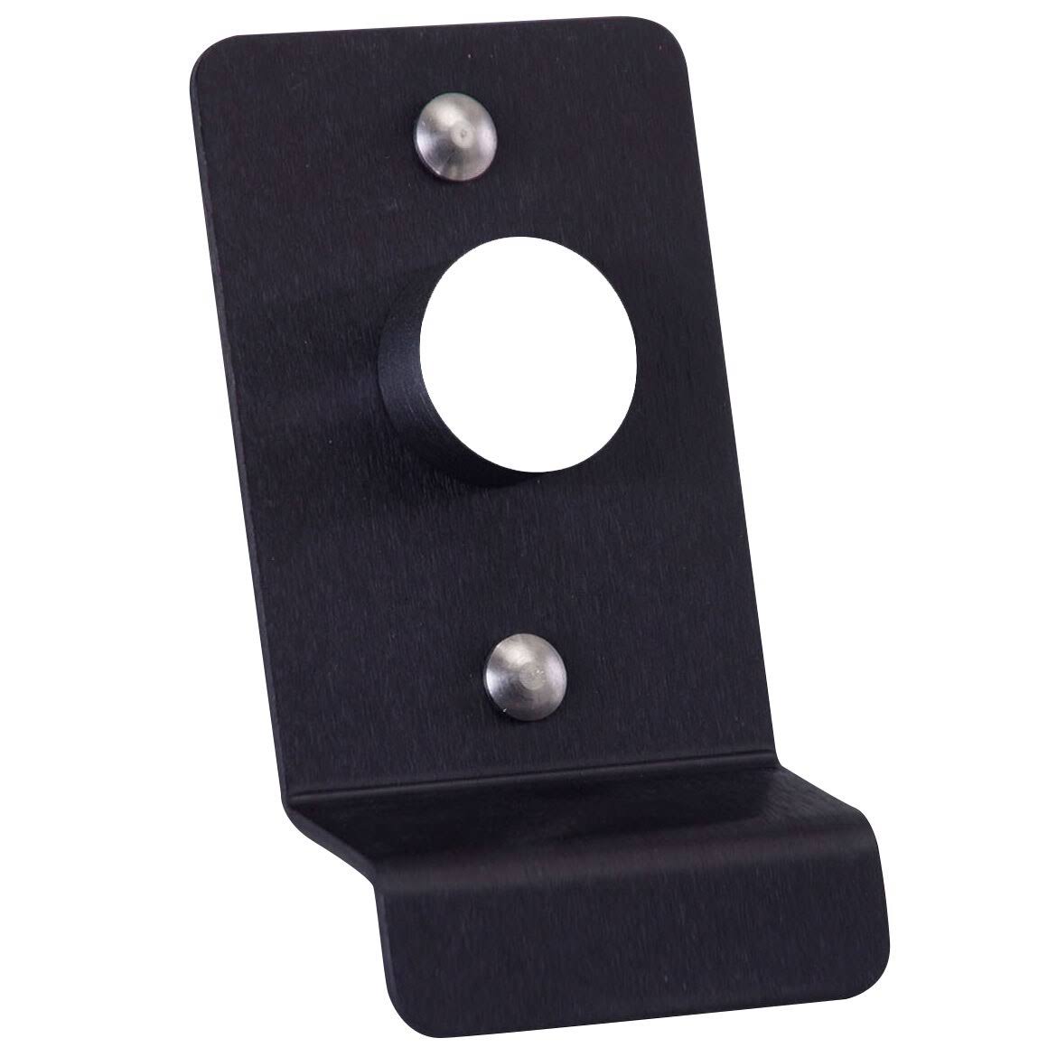Detex 03P 711 Key Retract Latch Pull Plate with Cylinder Hole Bronze Finish