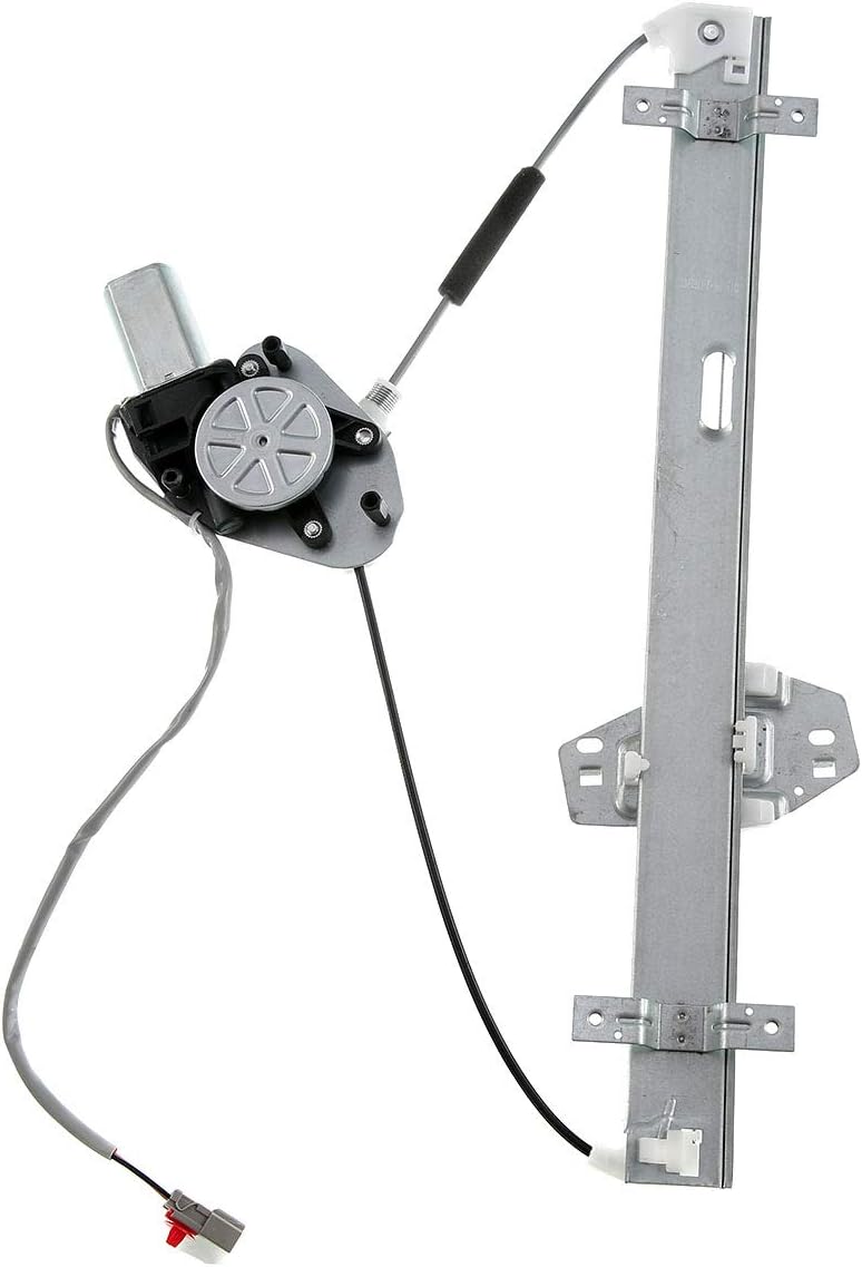 A-Premium Power Window Regulator with Motor Compatible with Honda Pilot 2003-2008 Rear Right Passenger Side Pack of 2