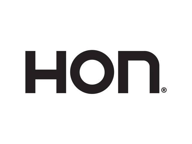 HON 1870 Series 4-Shelf Laminate Bookcase, Cognac