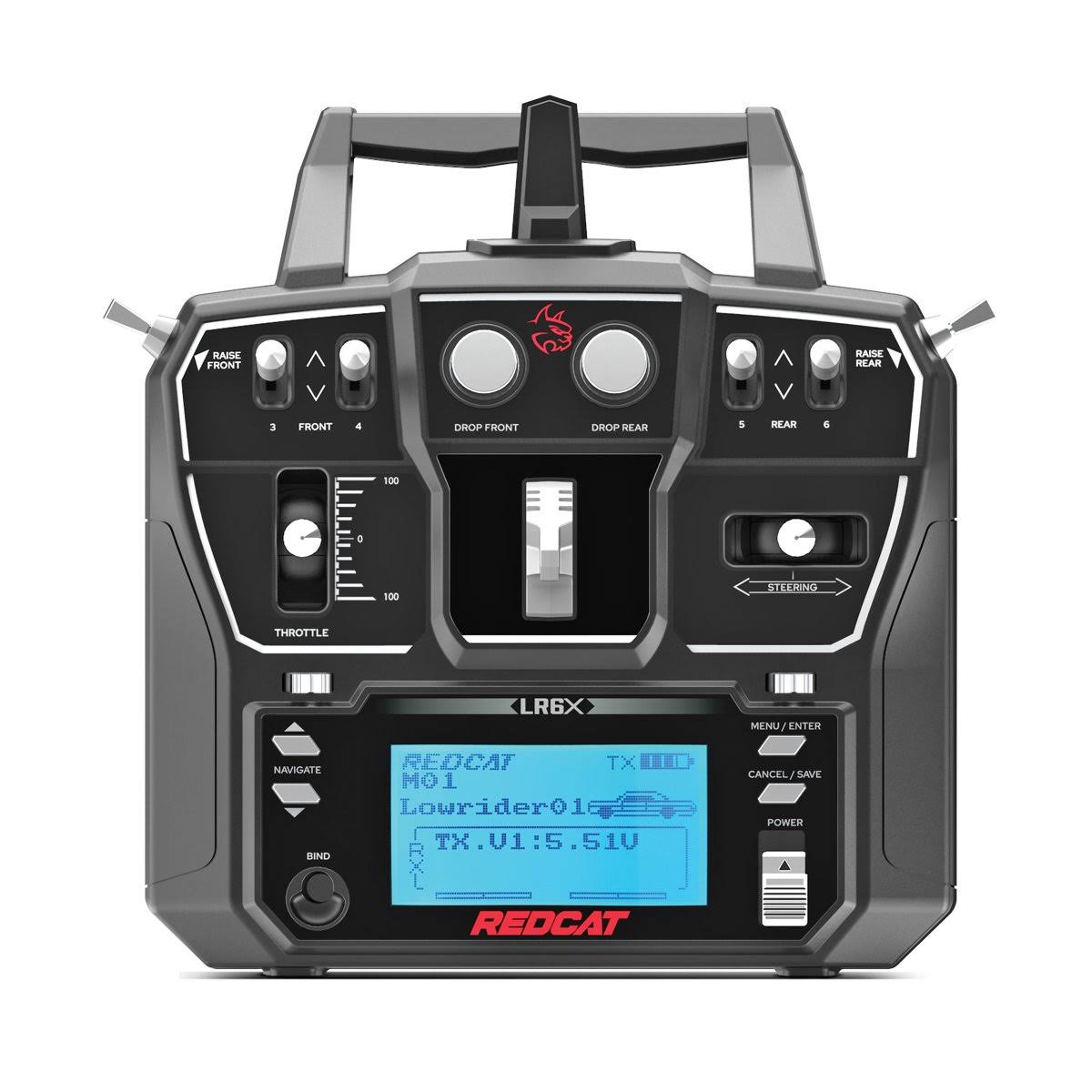 Redcat Racing Rer13217 LR6X 6 Channel Radio with Receiver - Color Box